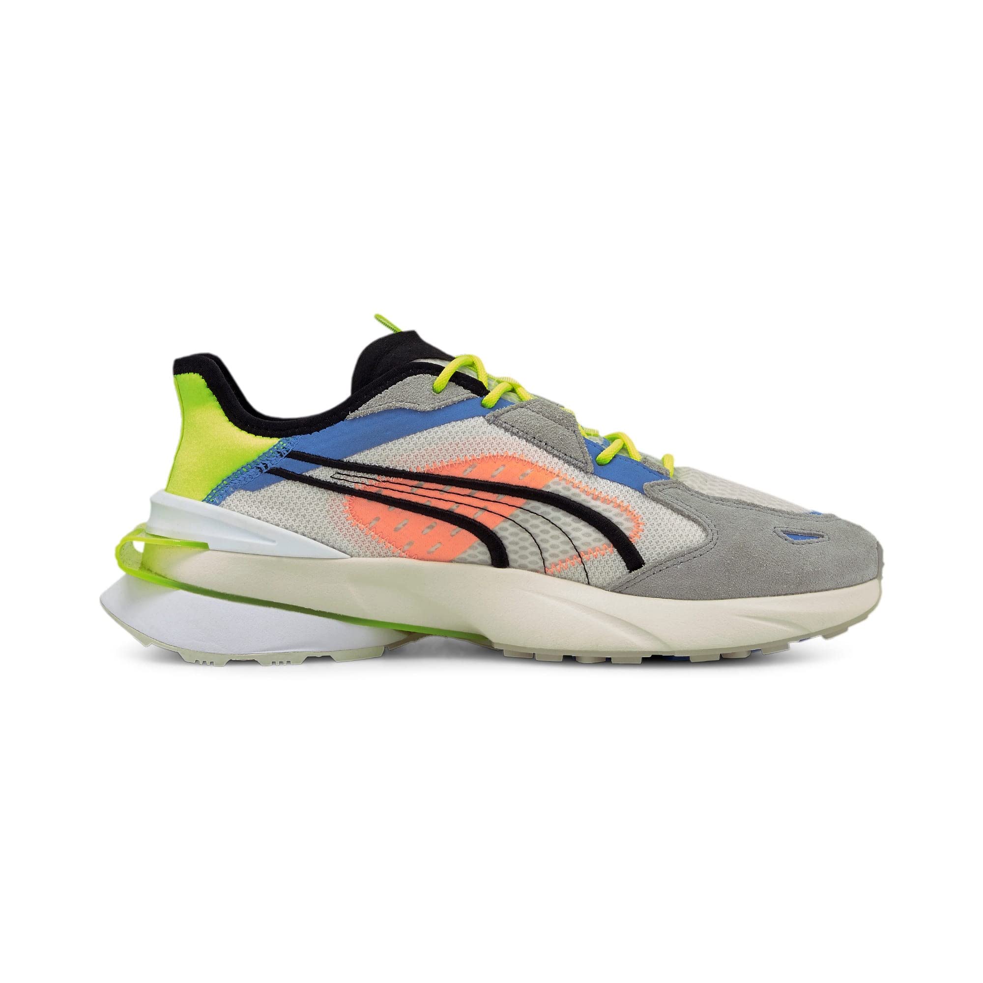 Puma Pwrframe OP Abstract Nimbus Cloud Yellow Sneaker - Image 2