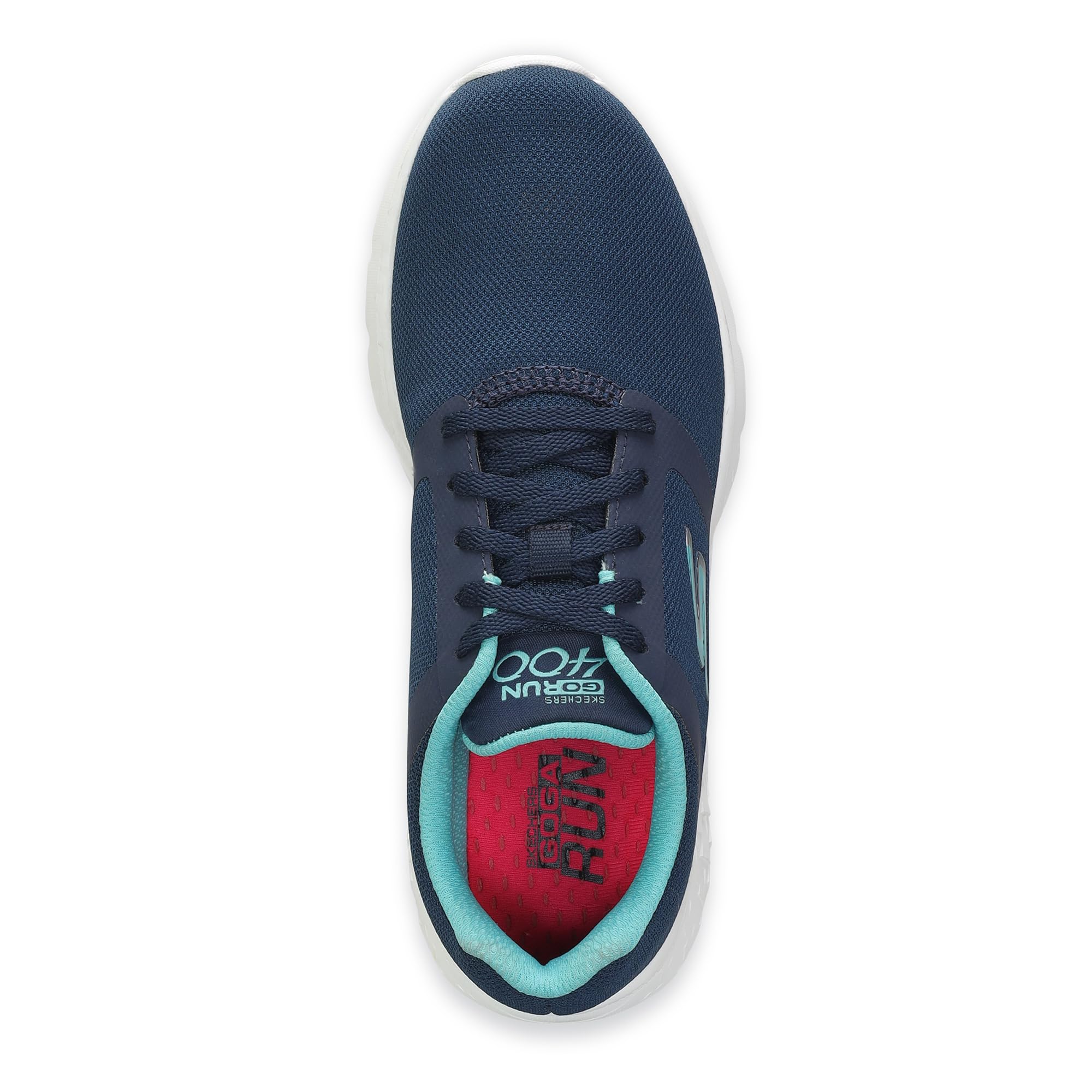 Skechers Women's Go Run 400 - Navy Aqua - Image 2
