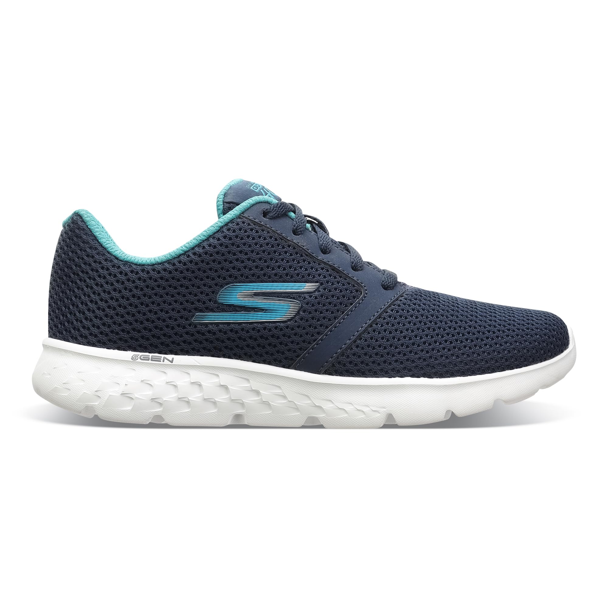 Skechers Womens Go Run 400 - Navy Teal