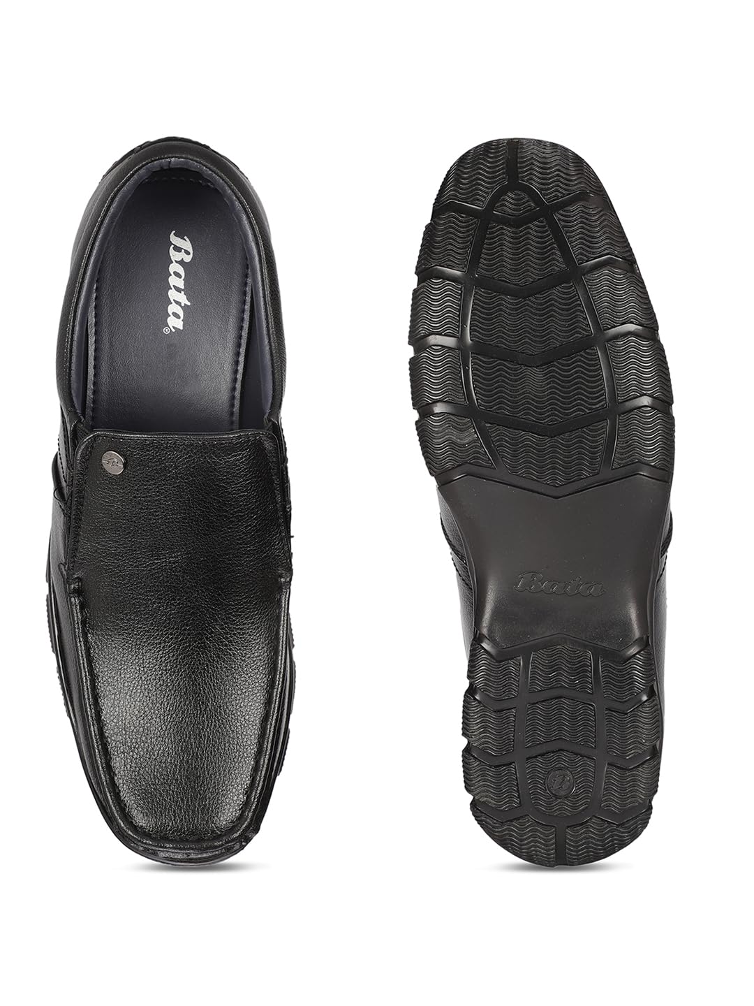 Bata Men's Formal Shoes - Black - Image 5