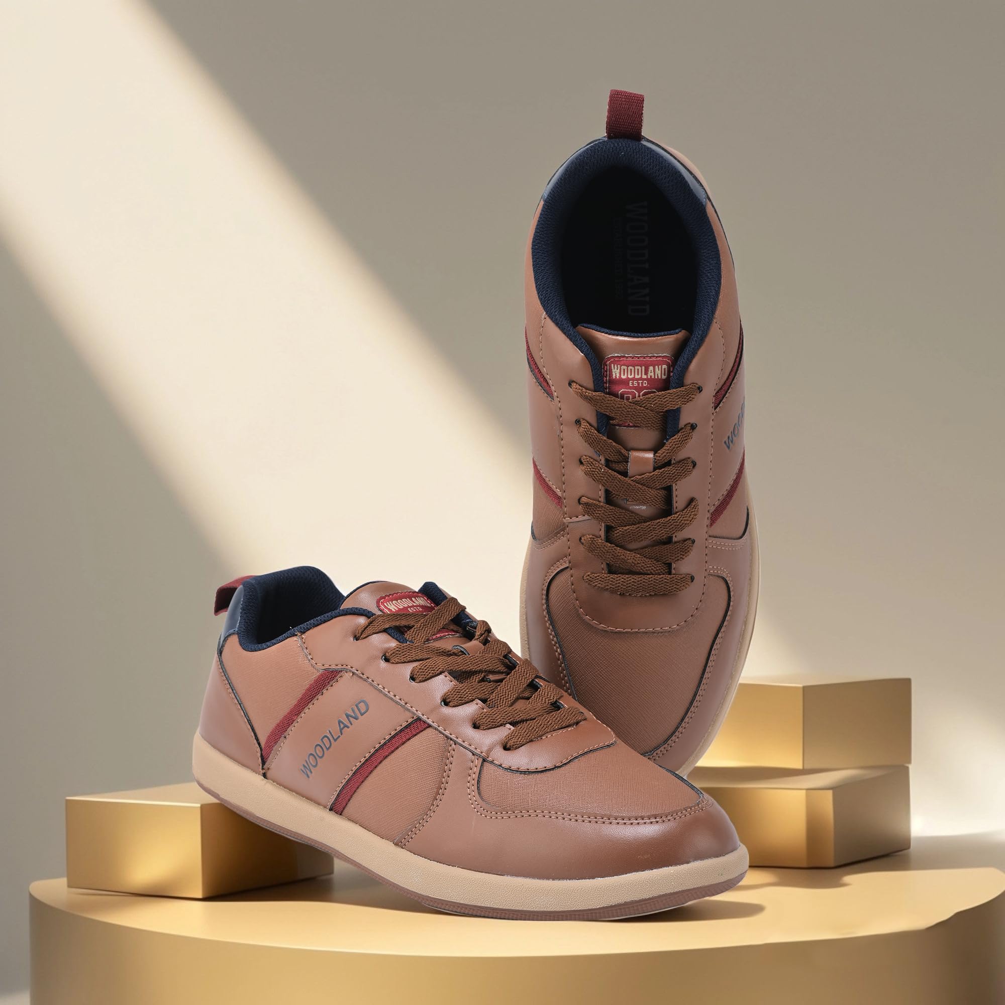 Woodland Men's Tan Casual Shoe - Image 4