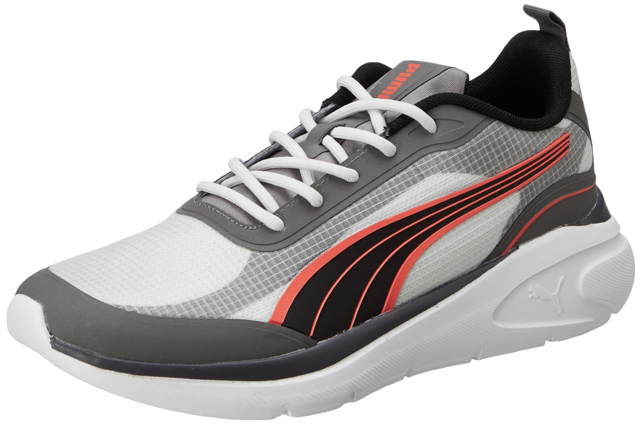 Puma Evoflex MaxGrip Running Shoe - Feather Gray