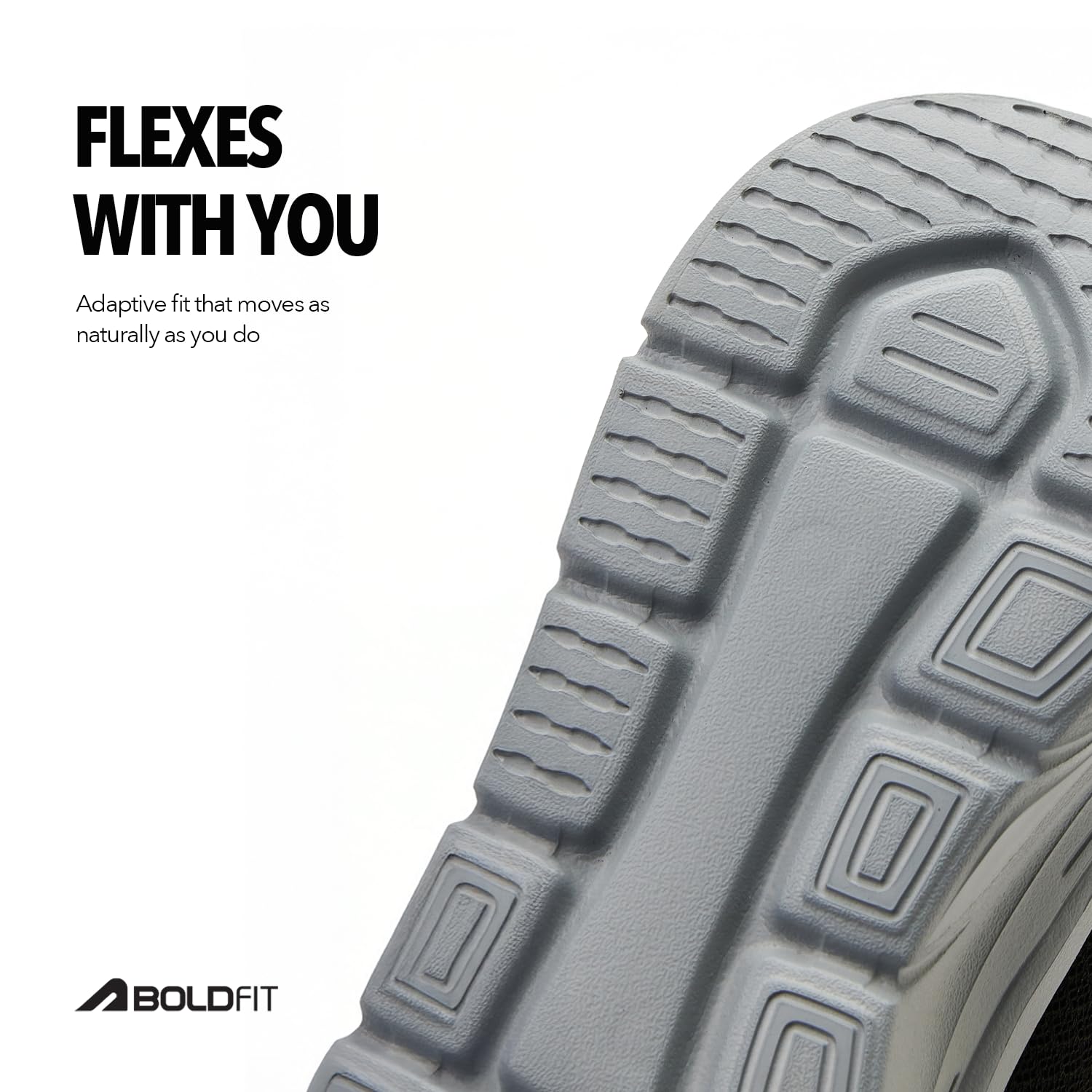 Boldfit Men's Slip-On Walking Shoes - Comfortable Breathable Stylish - Image 5