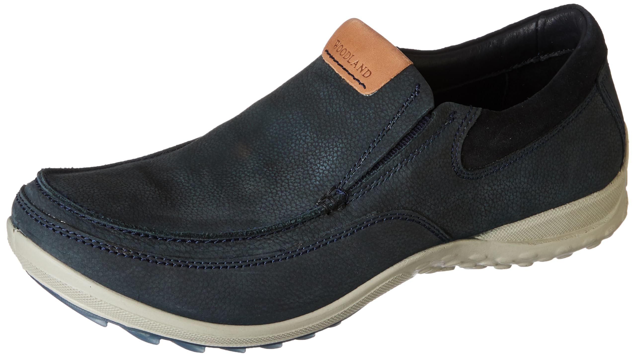 Woodland Men's Navy Nubuk Casual Shoes