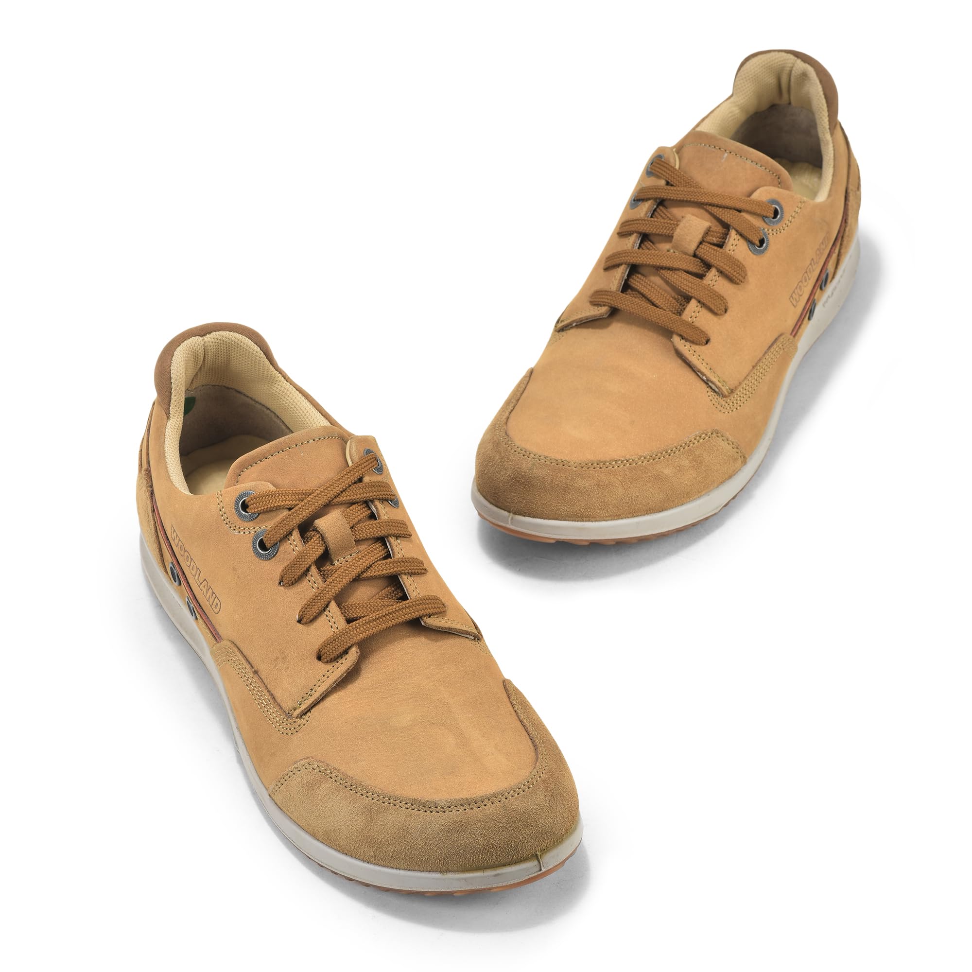 Woodland Men's Camel Casual Shoes - Image 3