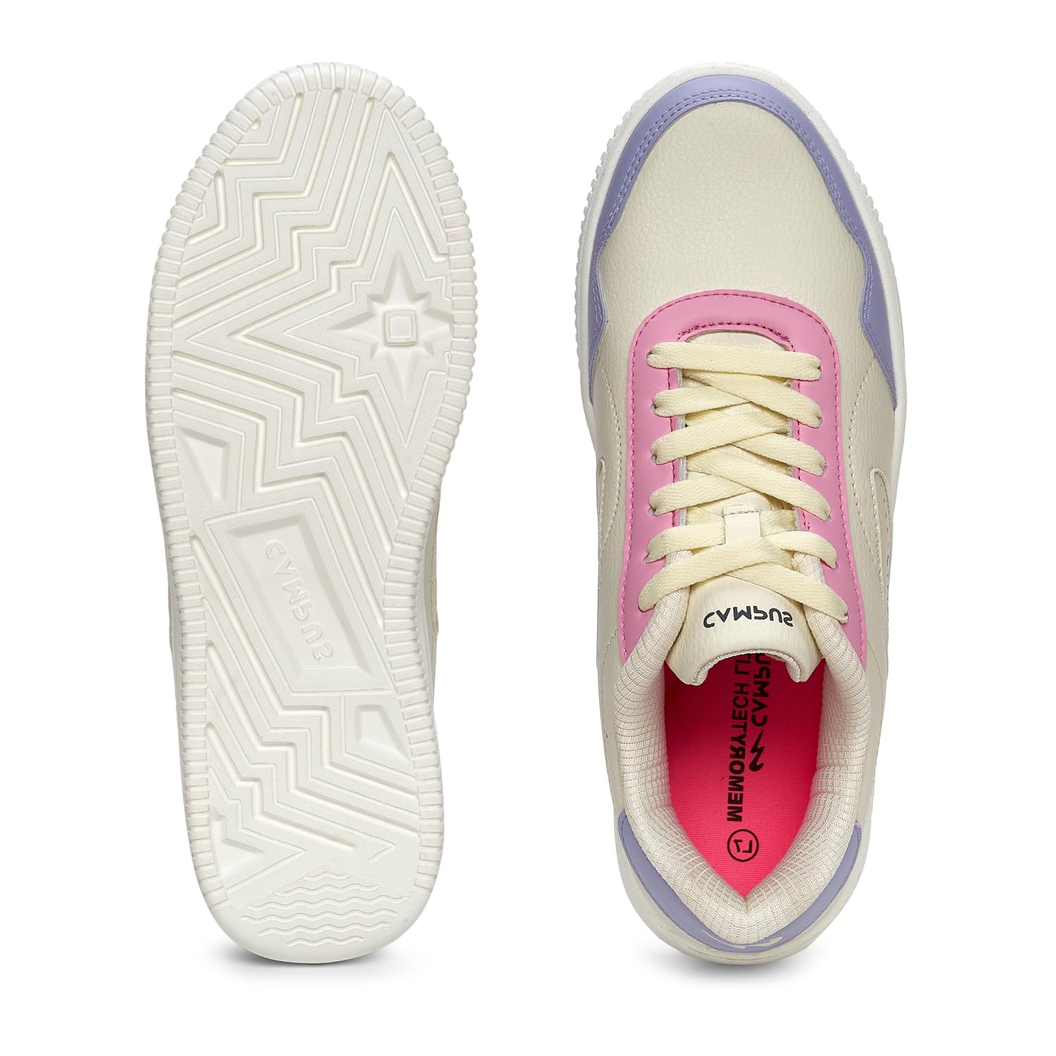 Campus Women's Sneakers - White Purple - Image 5