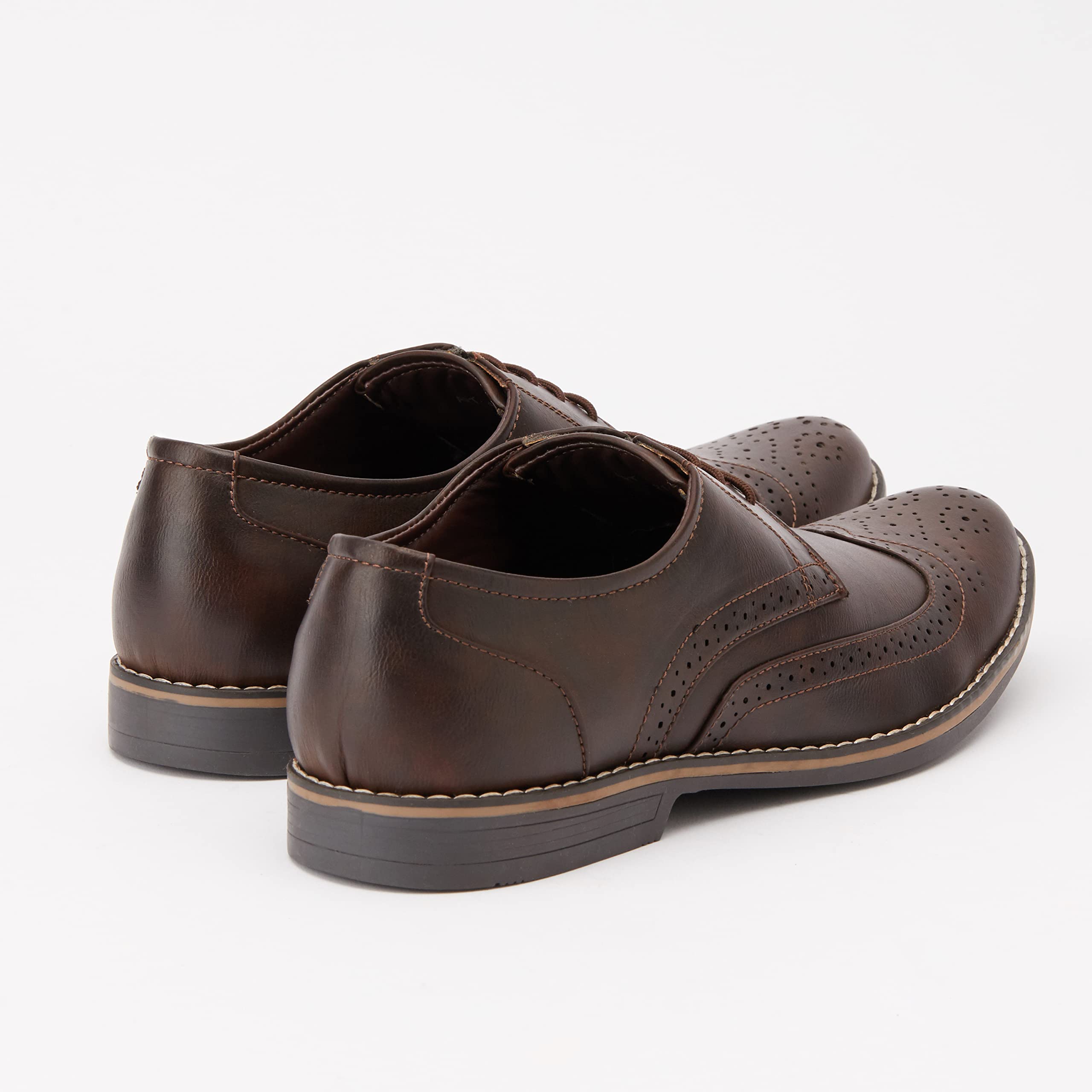 Centrino Men's Brown Formal Shoes - Image 3