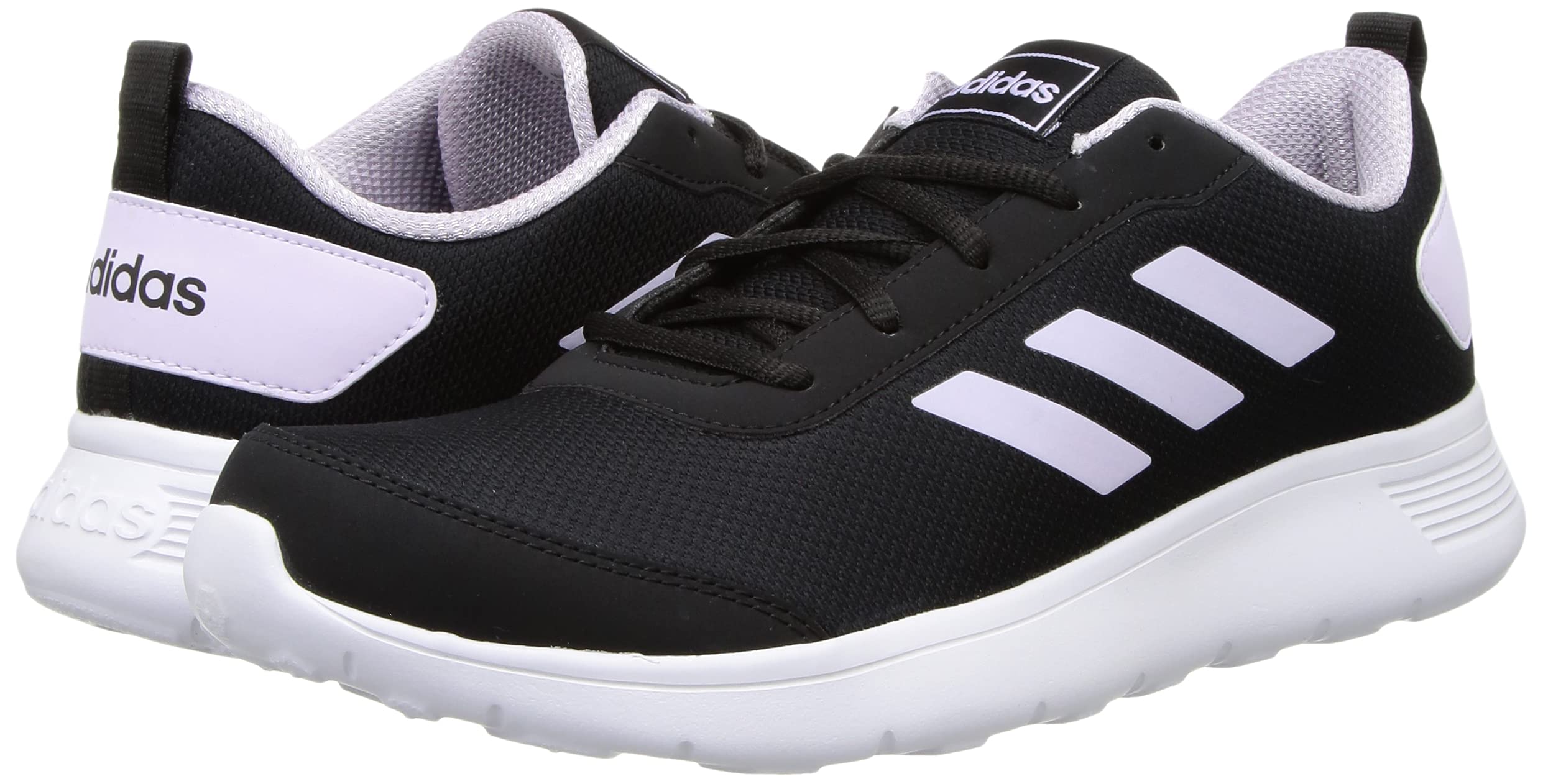 adidas Women's Clear Factor Sneaker - Black - Image 2