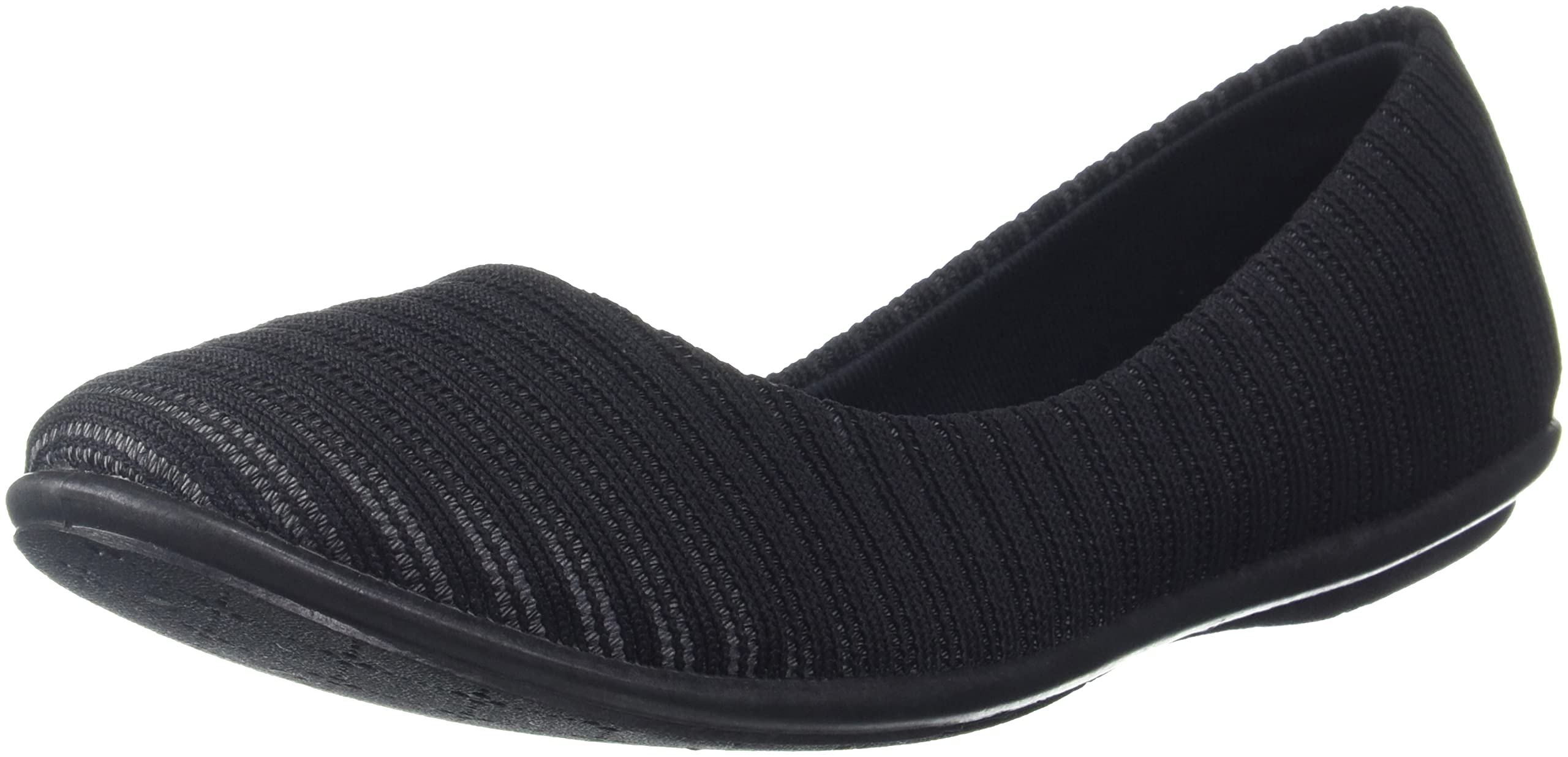 Bata Women's Slip-on Ballet Flat - Black