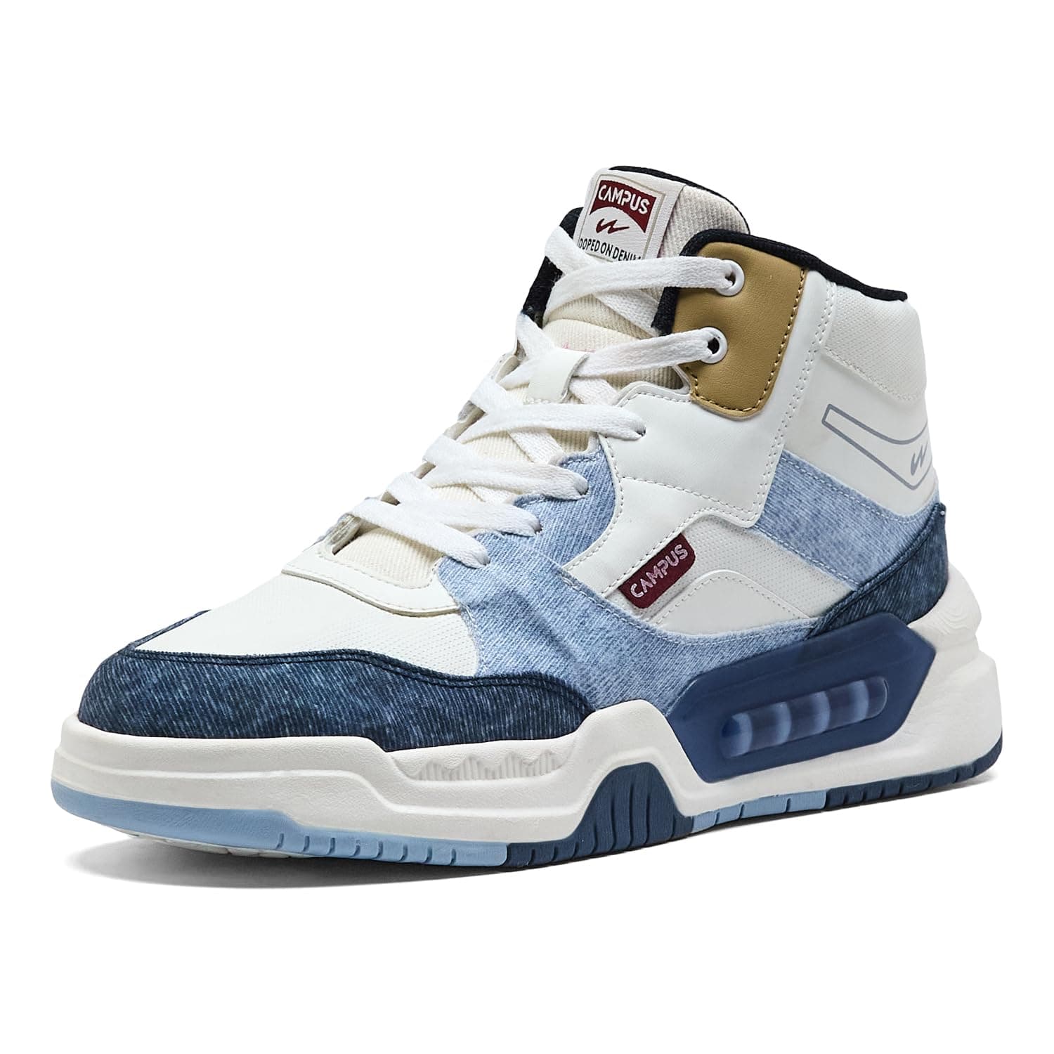 Campus Men's Darrell Sneakers - White Navy