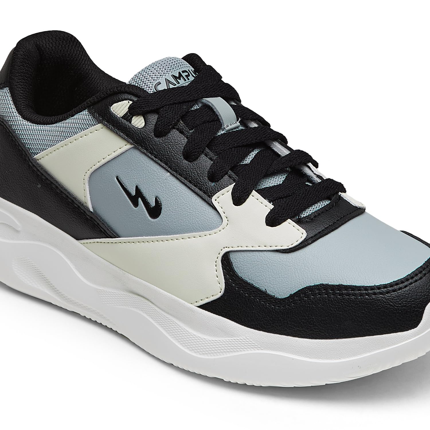 Campus Men's OG Sneakers - Off White Black - Image 4