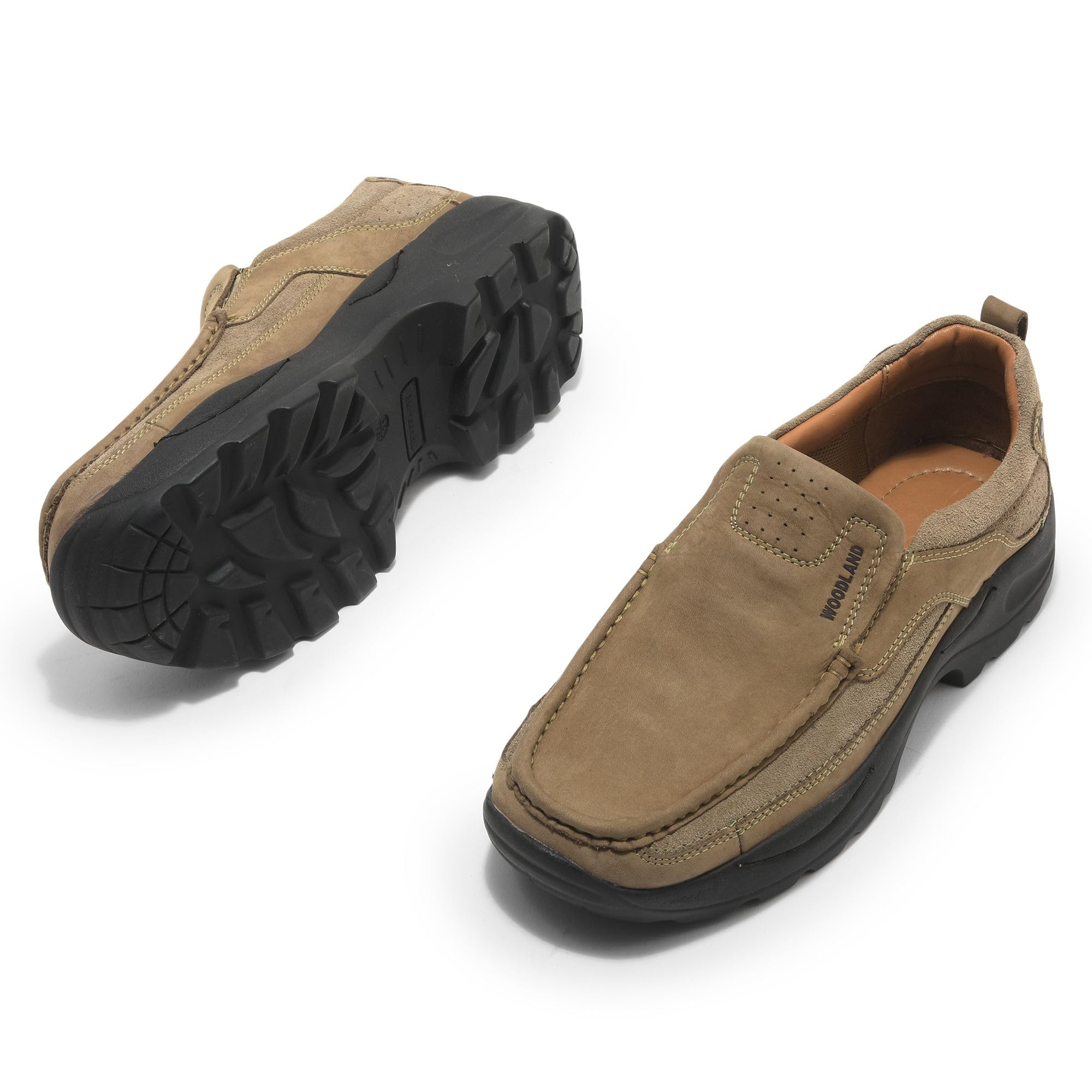 Woodland Men's Dubai Khaki Casual Shoe - Image 5