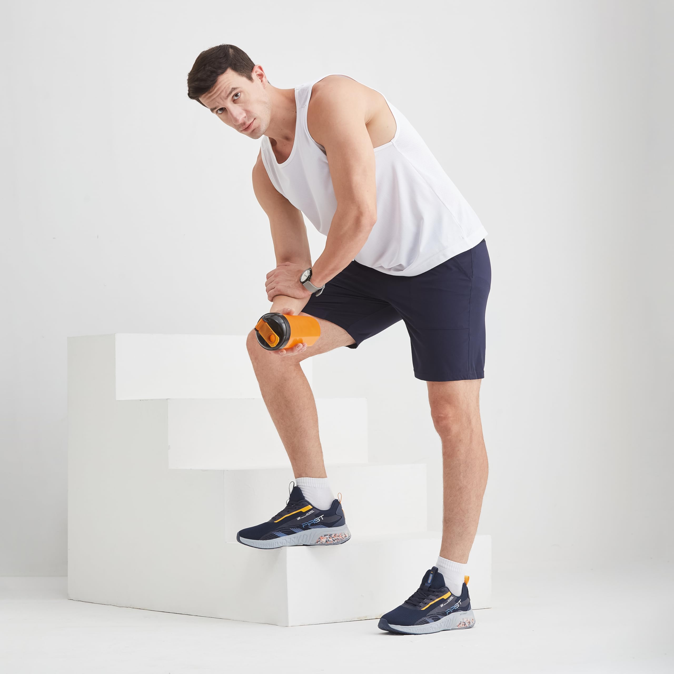 Campus Men's Navy Running Shoes - Image 2