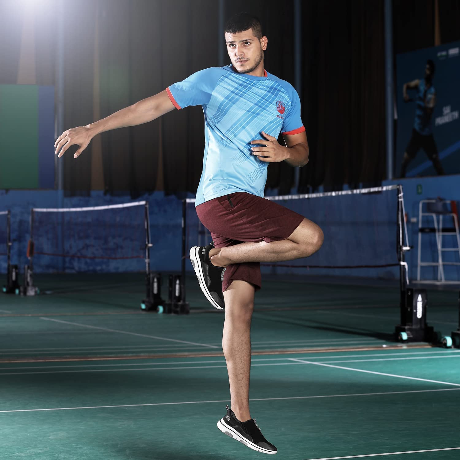 Liberty Warrior Men's Running Shoes - Orange - Image 2