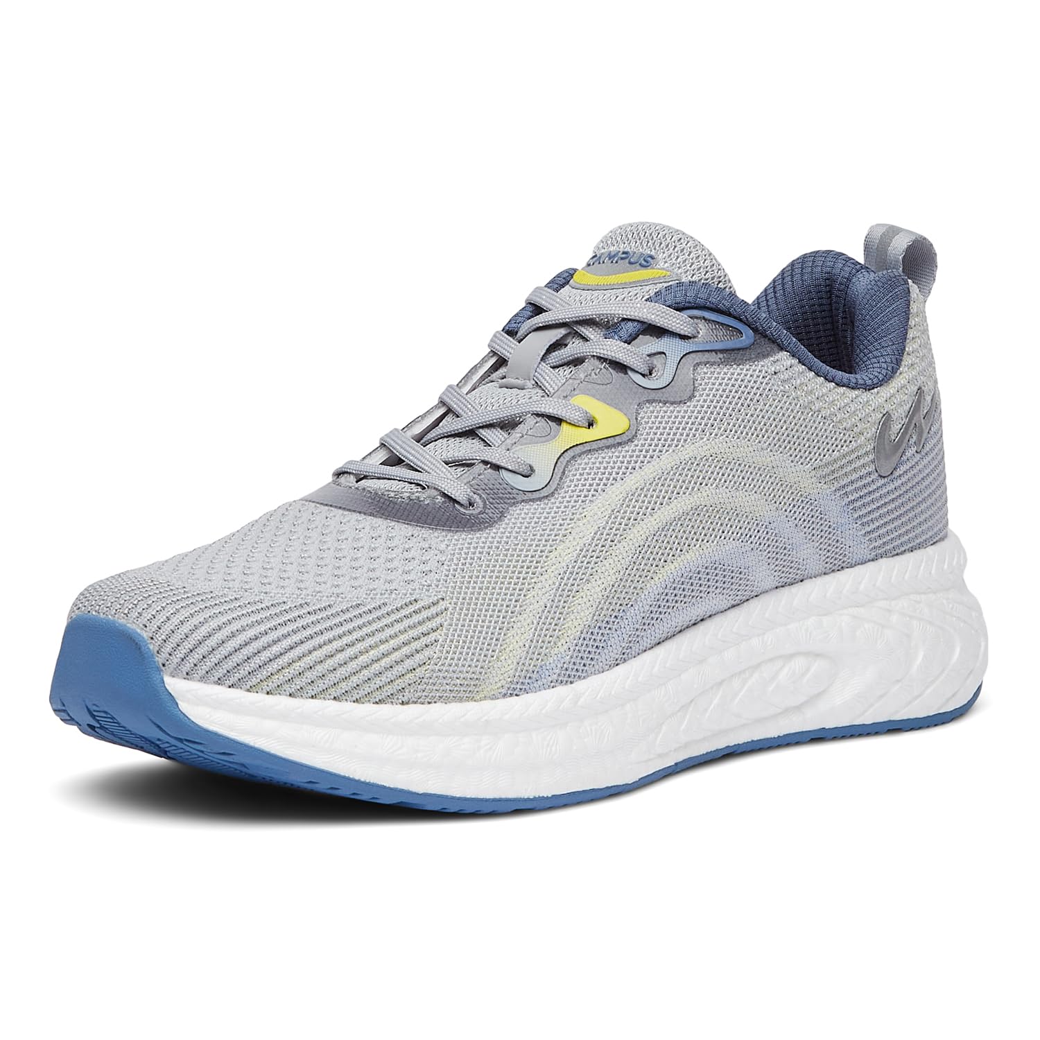 Campus Hype PRO Running Shoes for Men - Light Grey