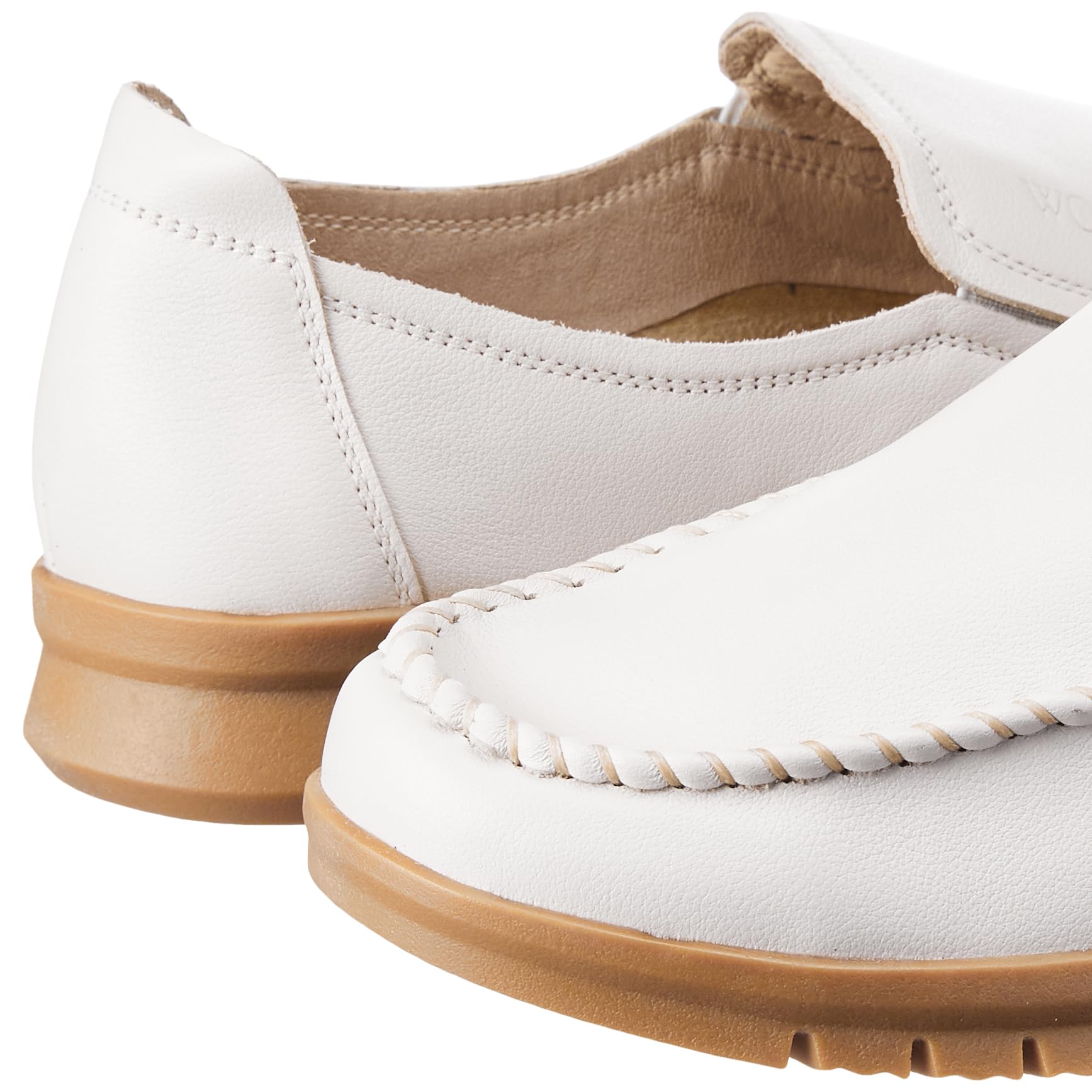 Woodland Women's White Leather Casual Shoes - Image 3