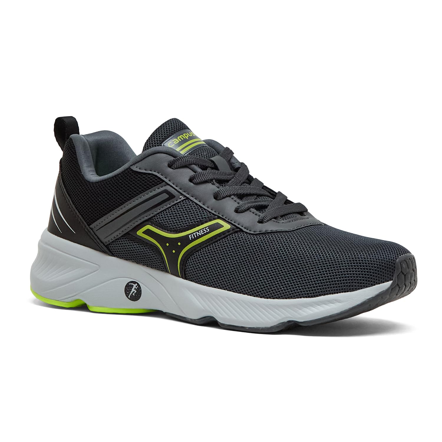 Campus Men's Hurricane Running Shoes - Gry/BLK
