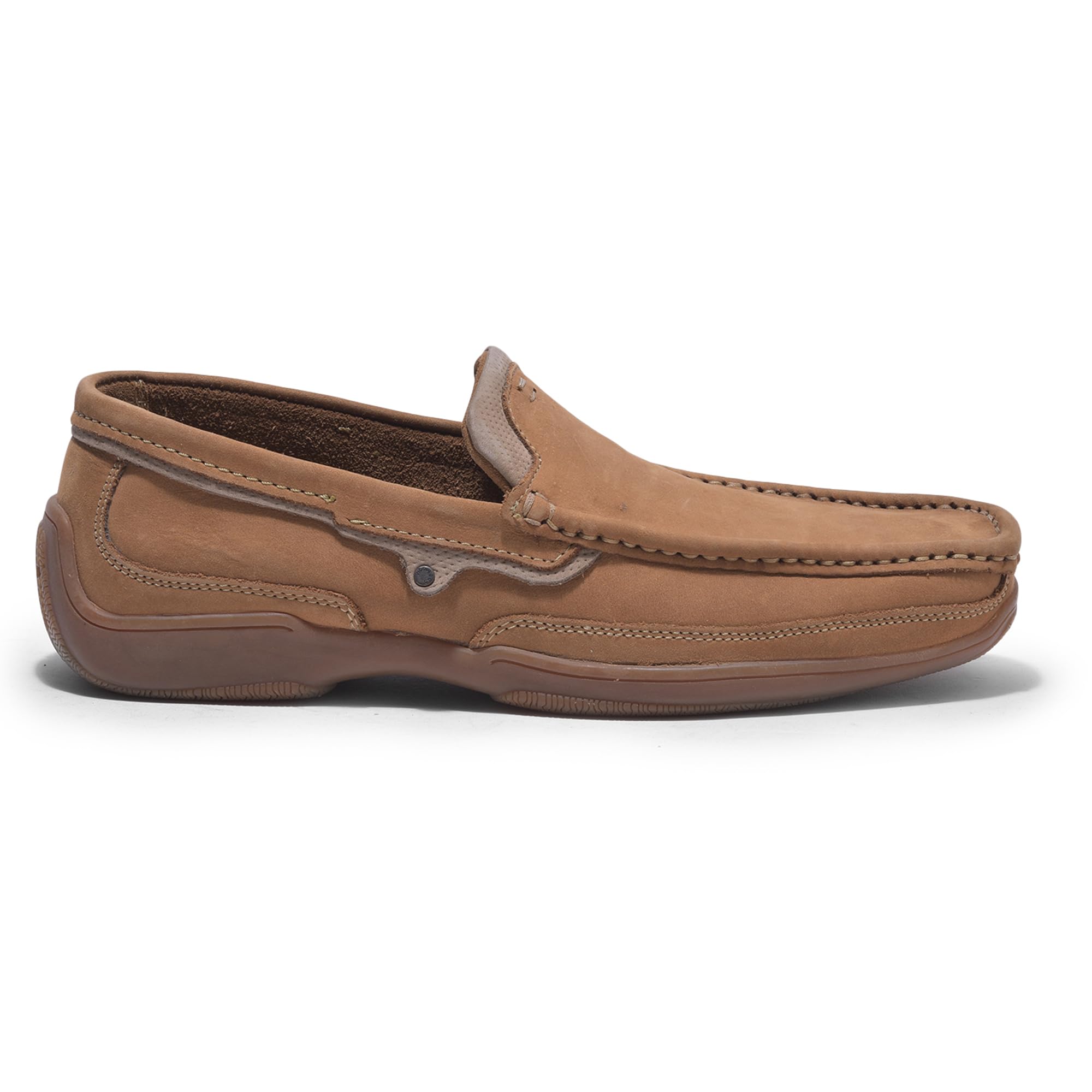 Woodland Men's Leather Loafer - Khaki - Image 4