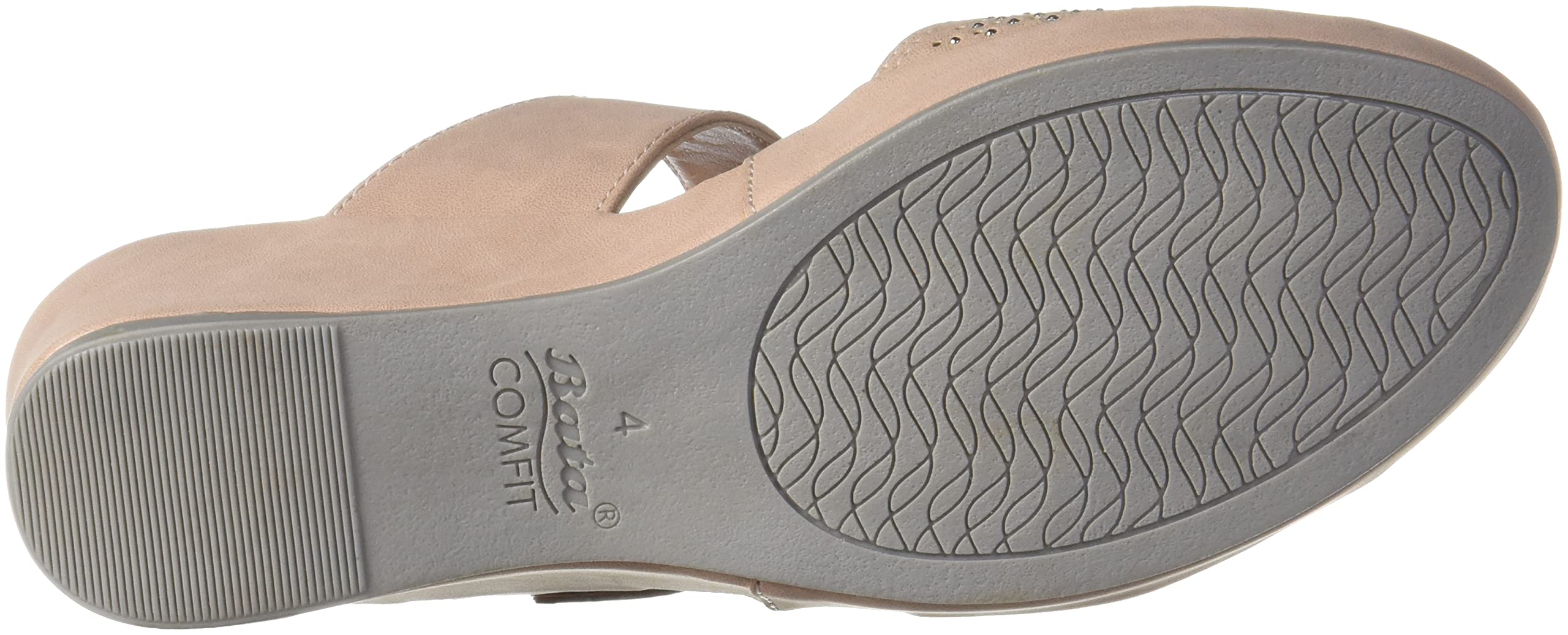 Bata Women's Wedge Heel Sandal - Red - Image 5