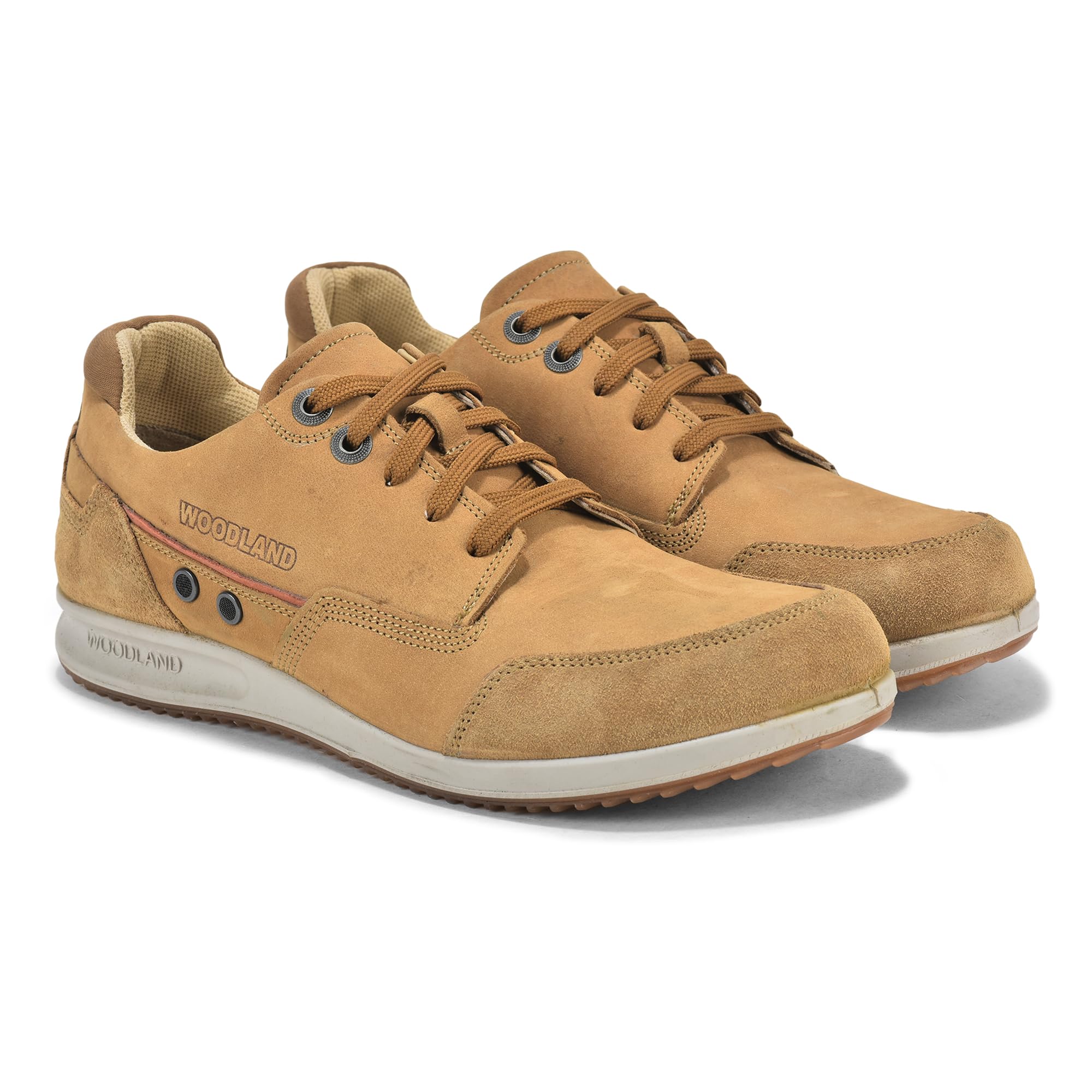 Woodland Men's Camel Casual Shoes - Image 2
