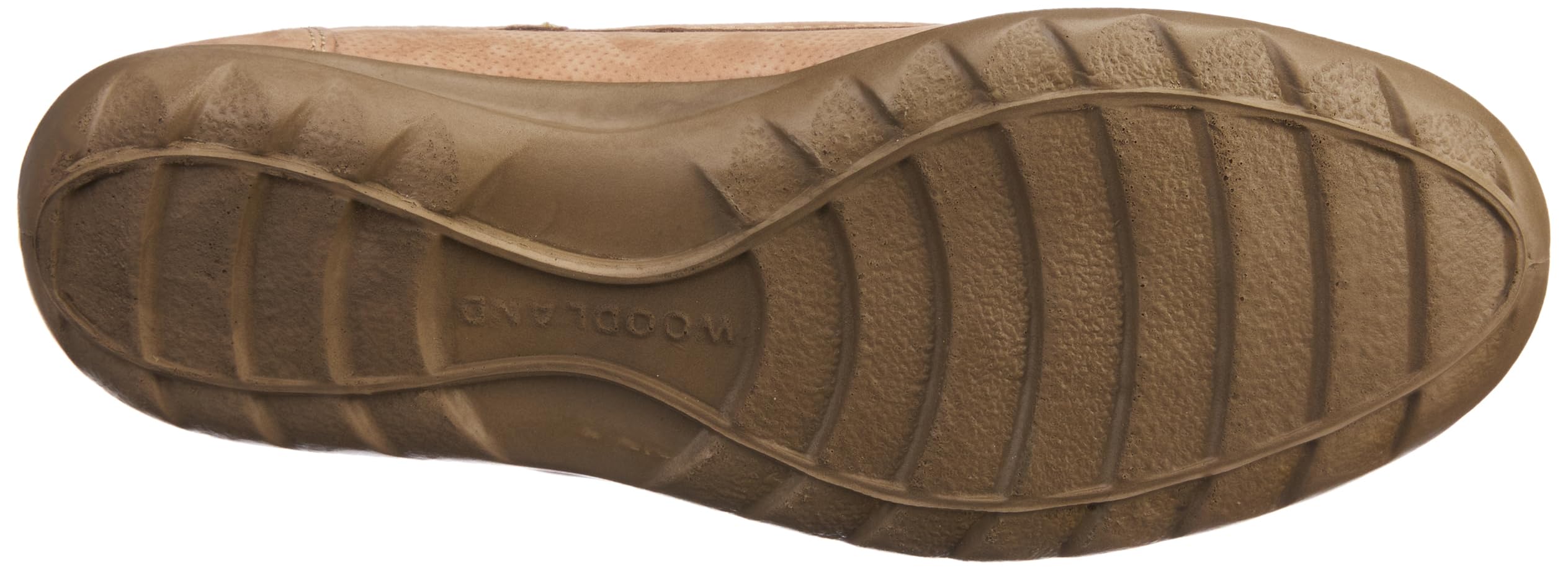 Woodland Women's Khaki Nubuk Ballet Flats - Image 4