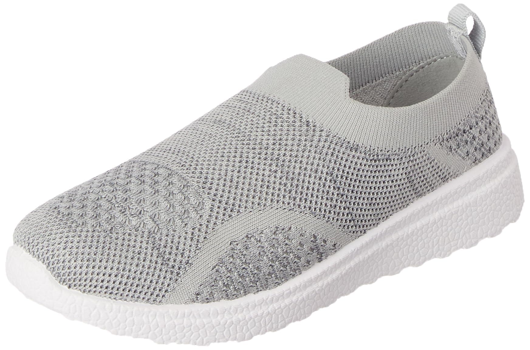 Bata Grey Slip-On Walking Shoes for Women