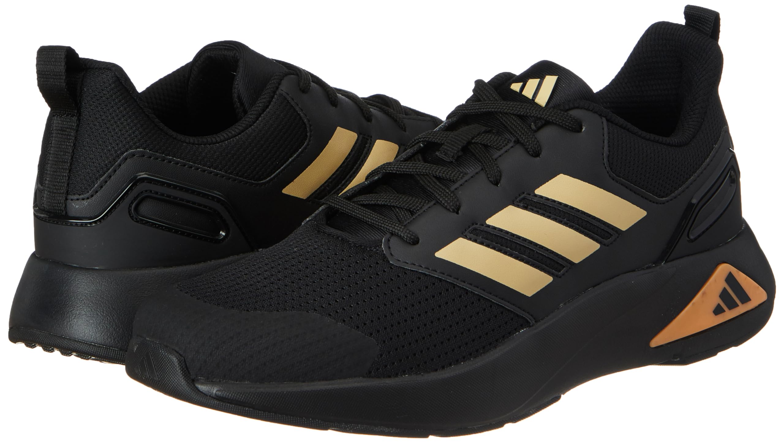 adidas Men's ENRY Flux Running Shoe - Black - Image 2