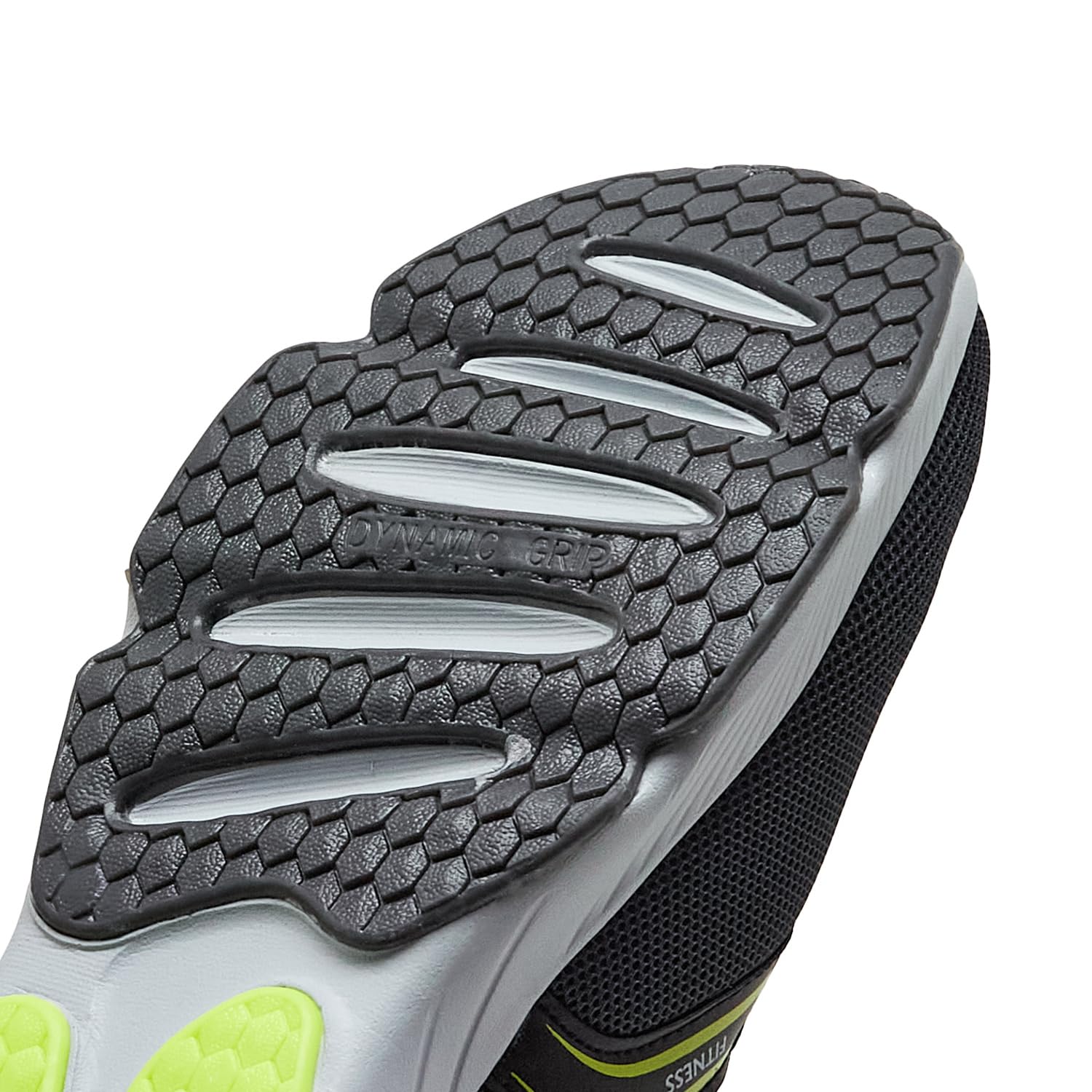 Campus Men's Hurricane Running Shoes - Gry/BLK - Image 5