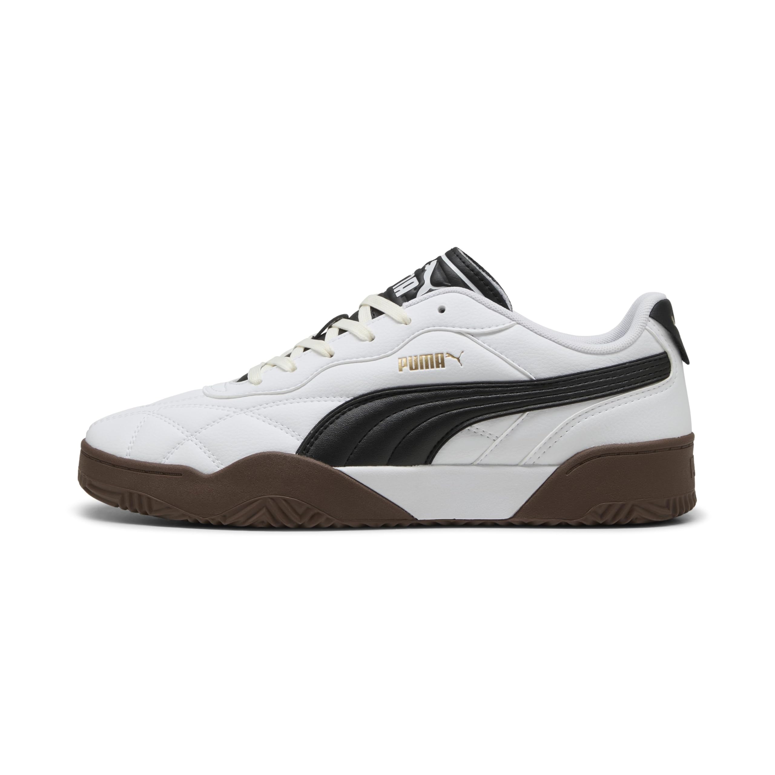 Puma Tifosi Sneaker White Black Espresso Brown - Image 3