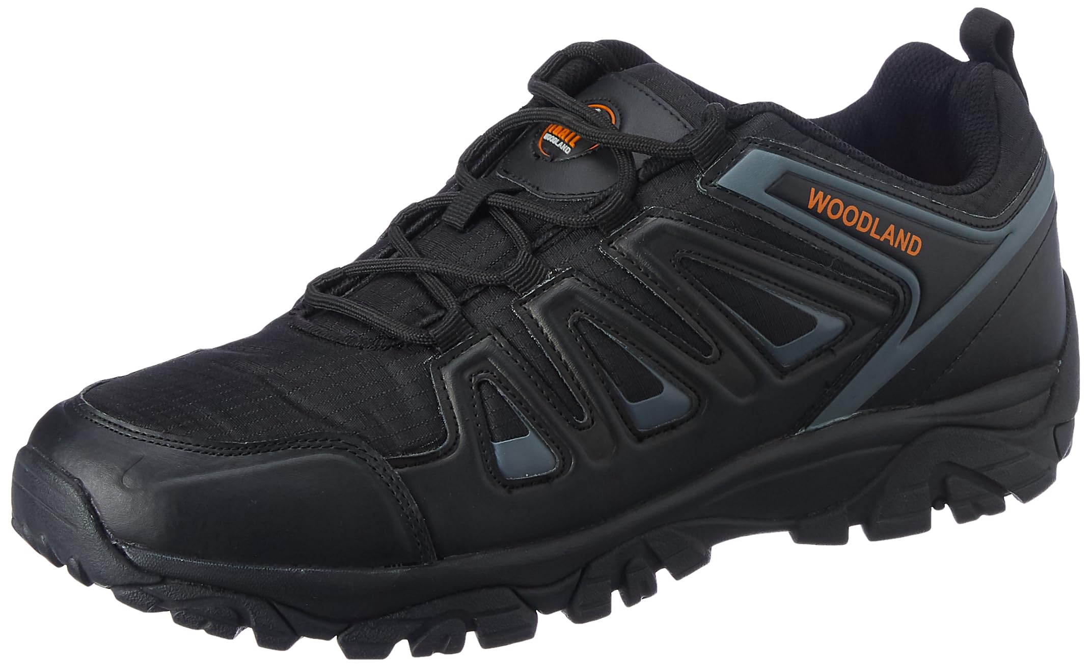 Woodland Men's Mesh Running Shoe - Black