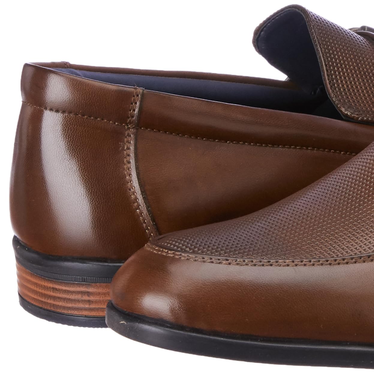 Bata Men's Formal Slip-On Shoes - Multicolor - Image 4