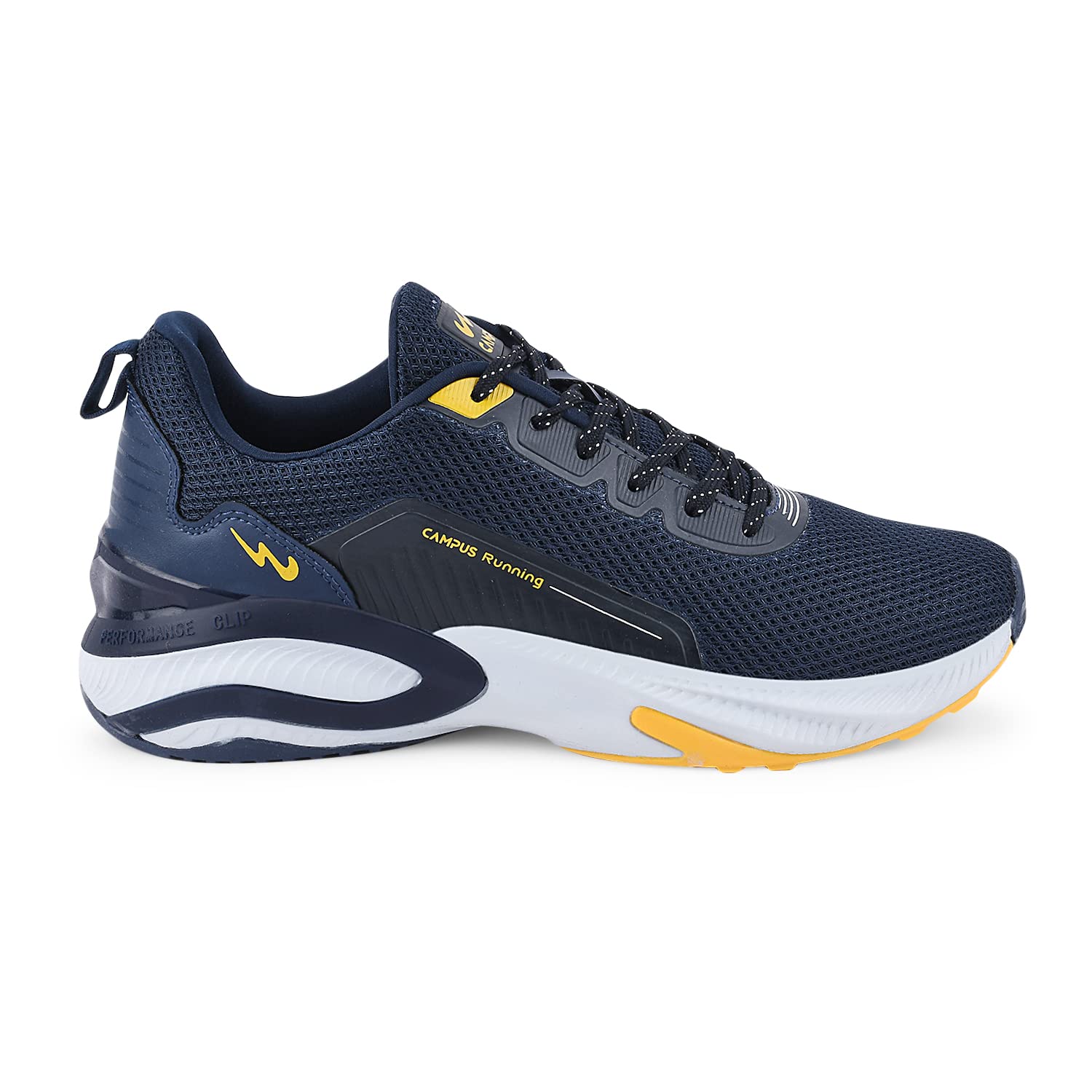 Campus Men's Camp-HUSTUN Running Shoes - Navy Blue - Image 2
