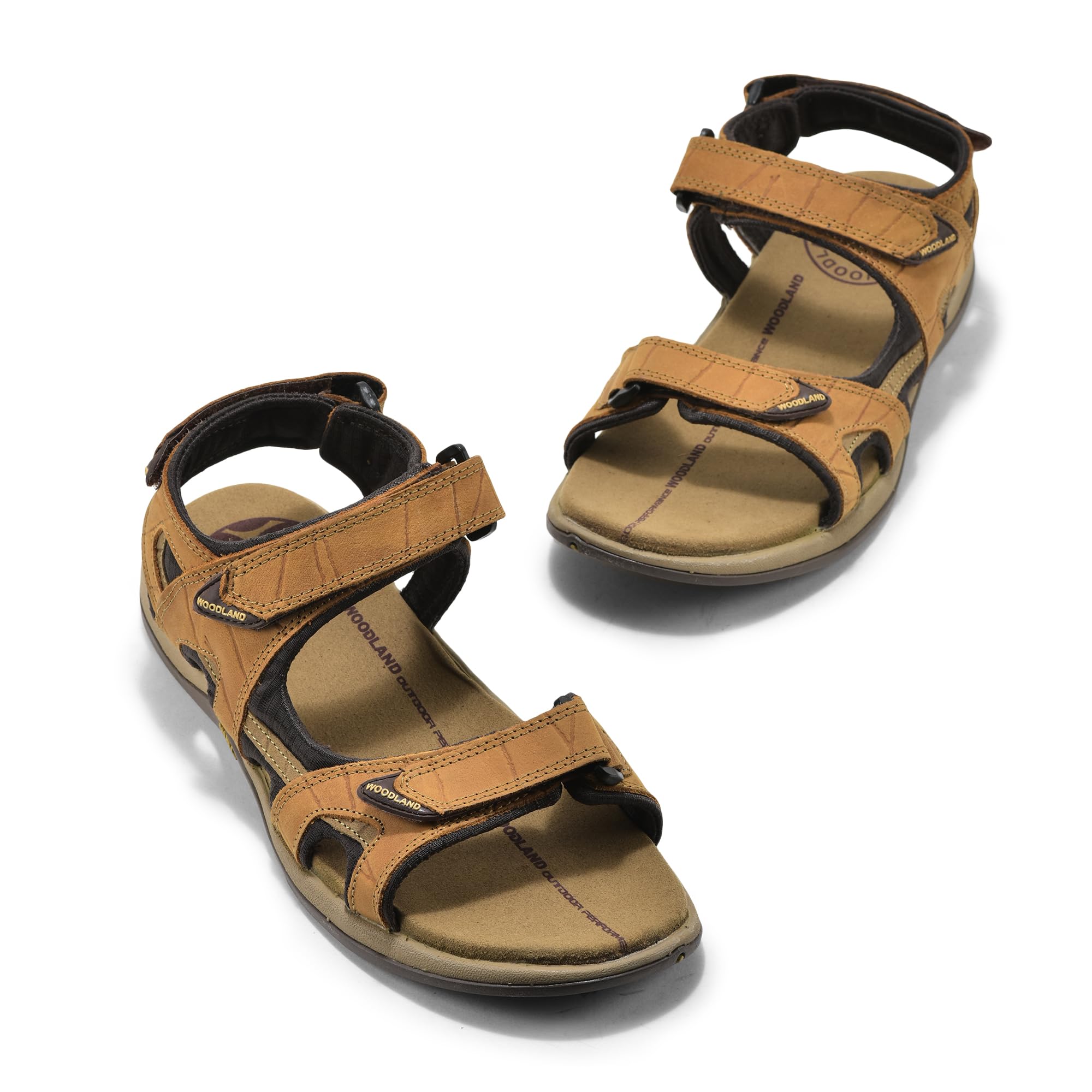 Woodland Men's Camel Sandal - Image 3