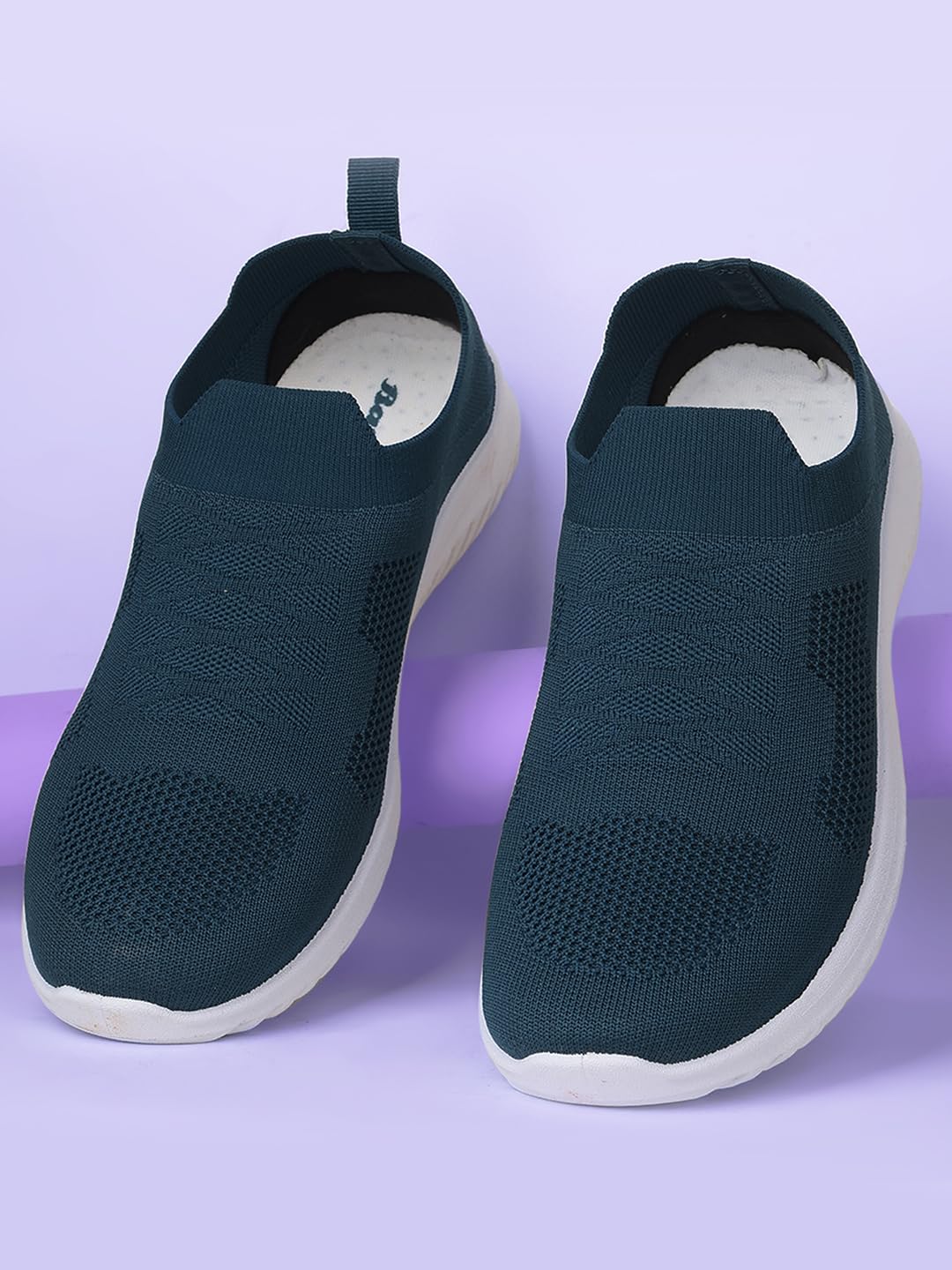 Bata Men's Turquoise Blue Slip-On Sneakers - Image 5