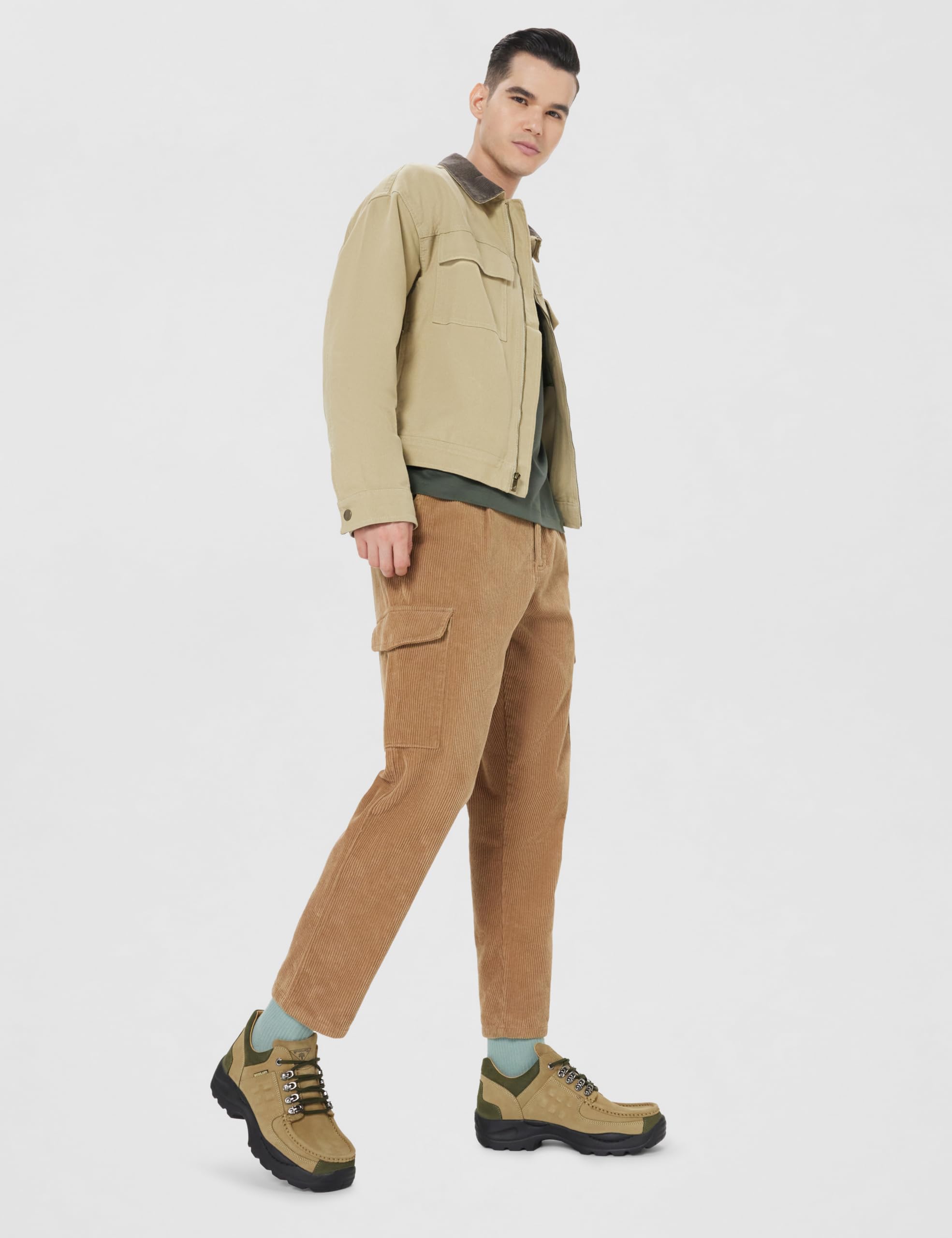 Woodland Men's Khaki Sneaker - Image 2