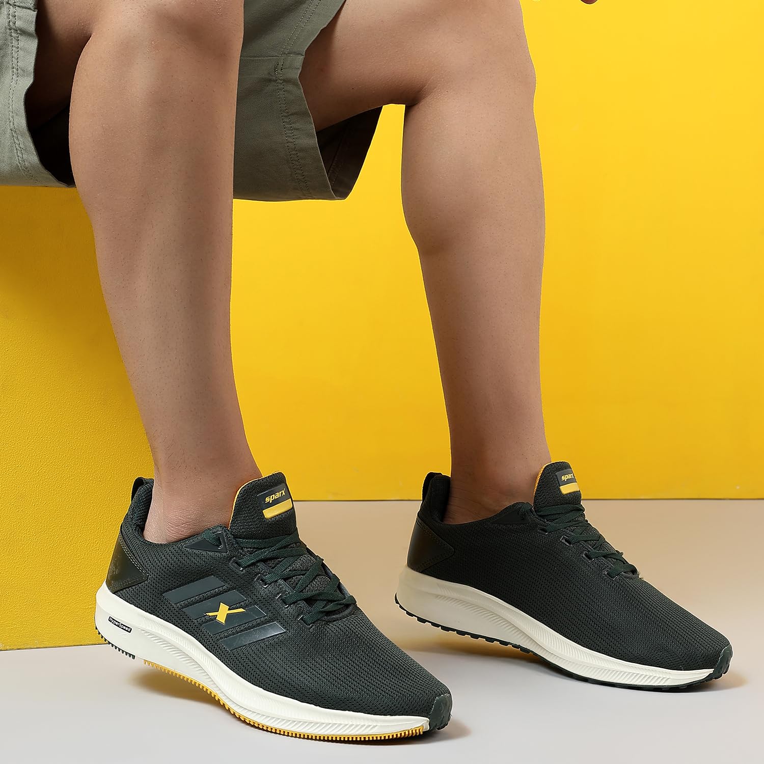 SPARX Mens Gold Running Shoe - Image 3