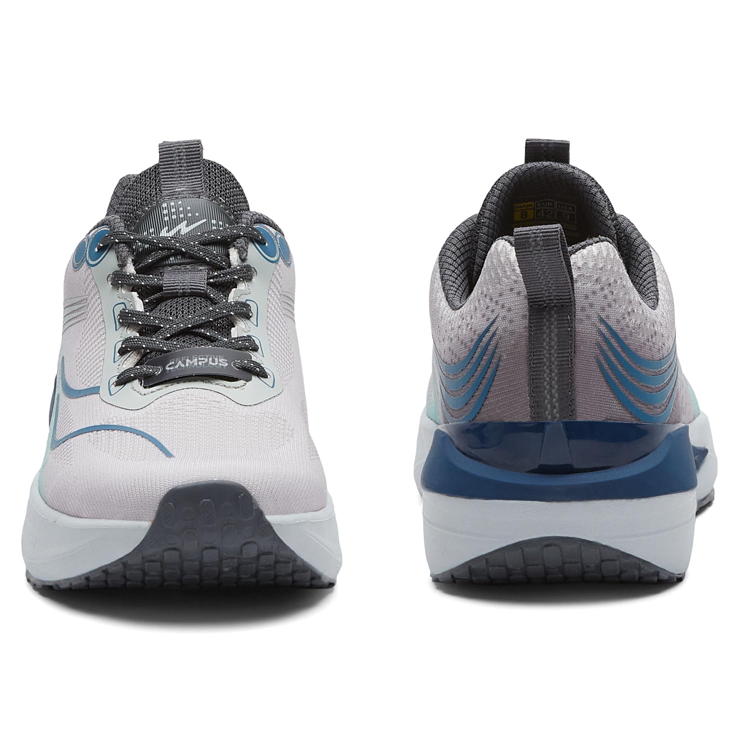 Campus Juniper Men's Running Shoes - Light Grey Blue - Image 3