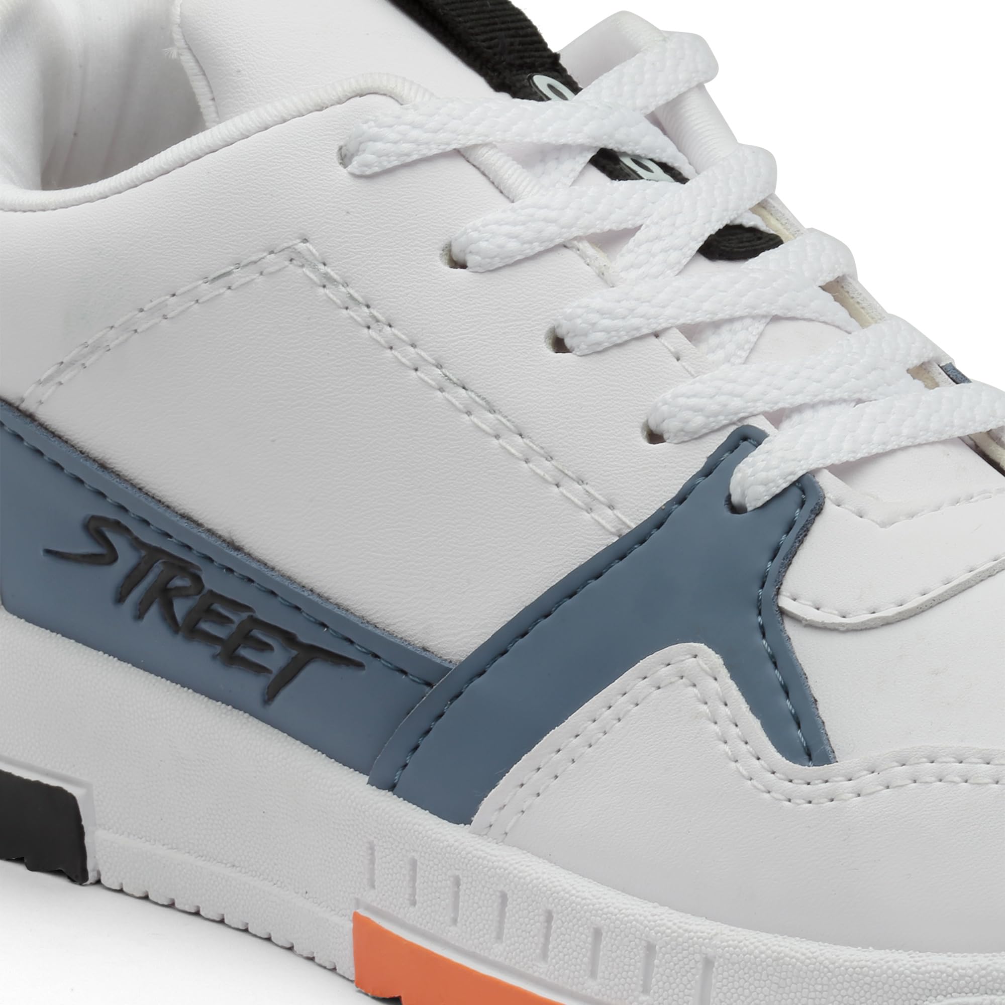 ASIAN Men's White Casual Sneaker - Image 4