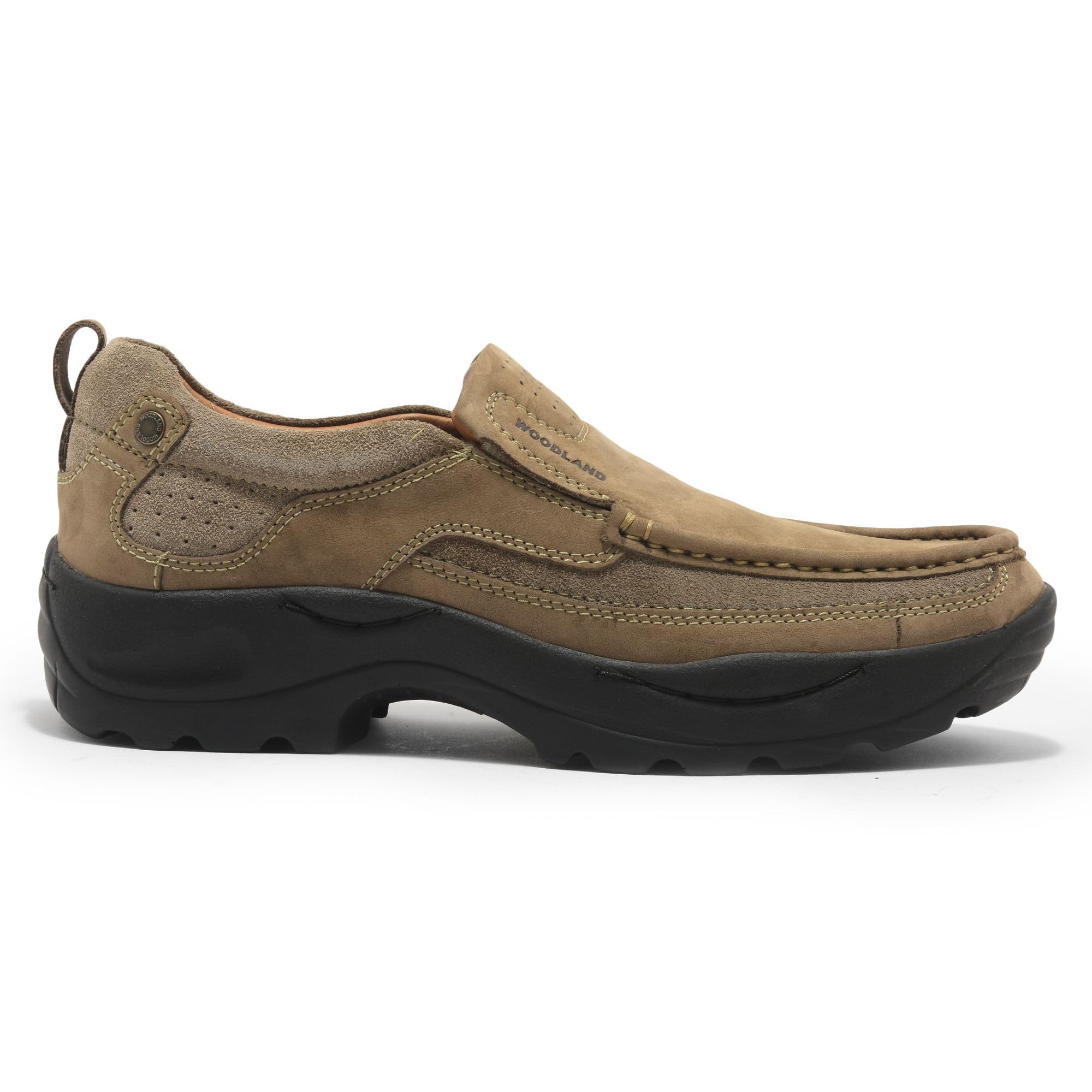 Woodland Men's Dubai Khaki Casual Shoe - Image 2