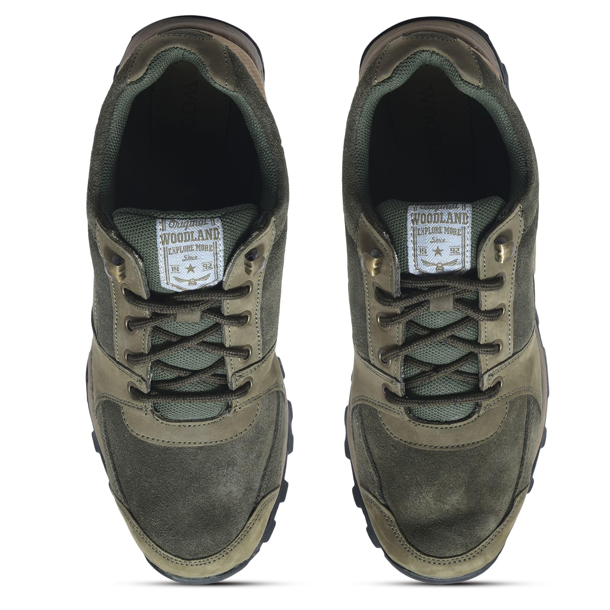 Woodland Men's Sneaker - Olive Green - Image 3