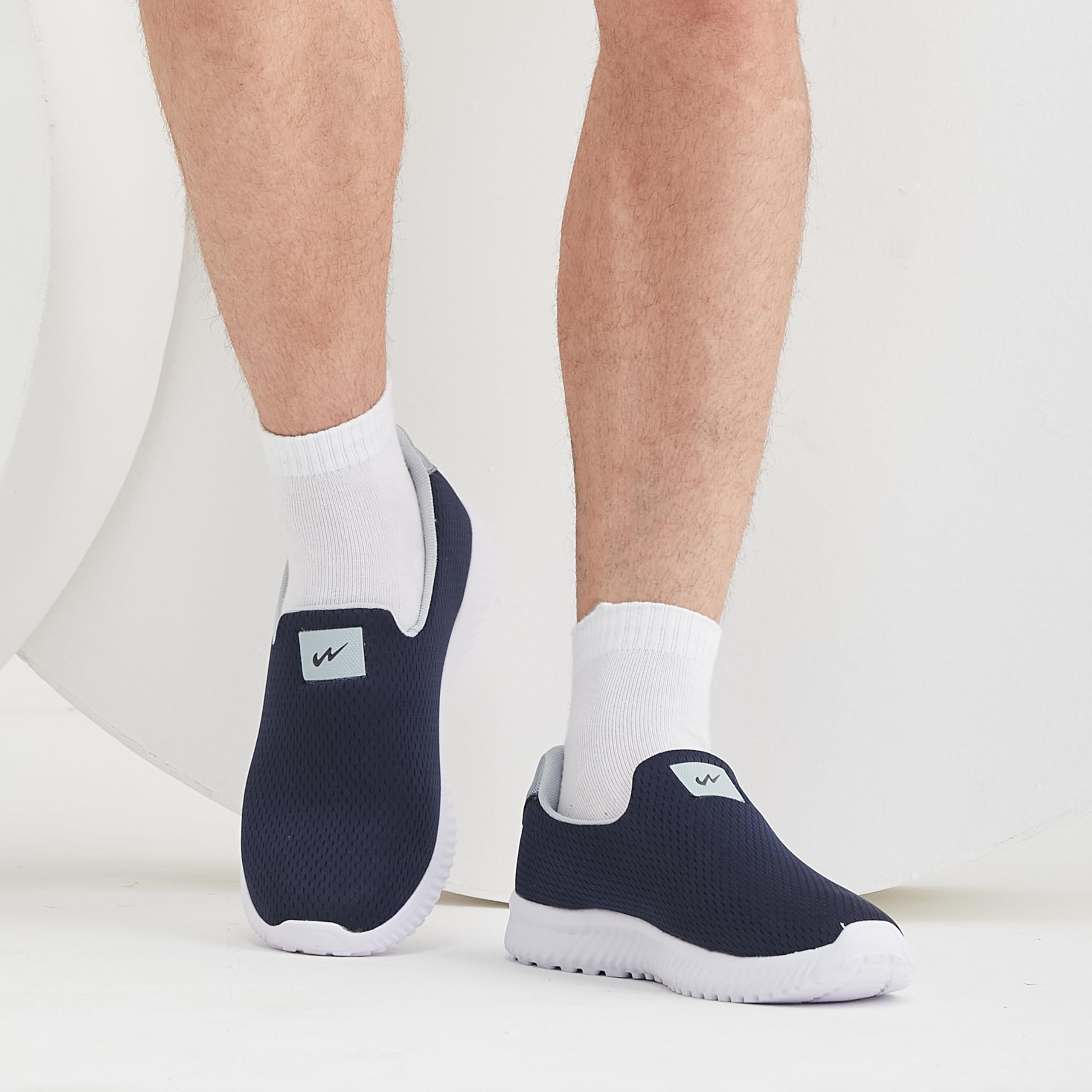 Campus Men's OXYFIT Walking Shoes - Blu/Gry - Image 4