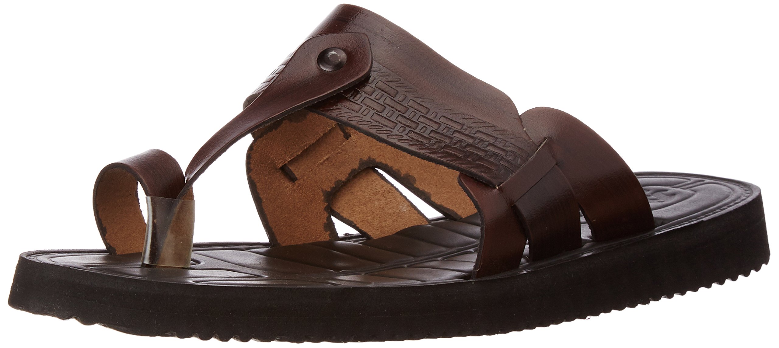 Bata Men's Slip-on Sandal - Maroon