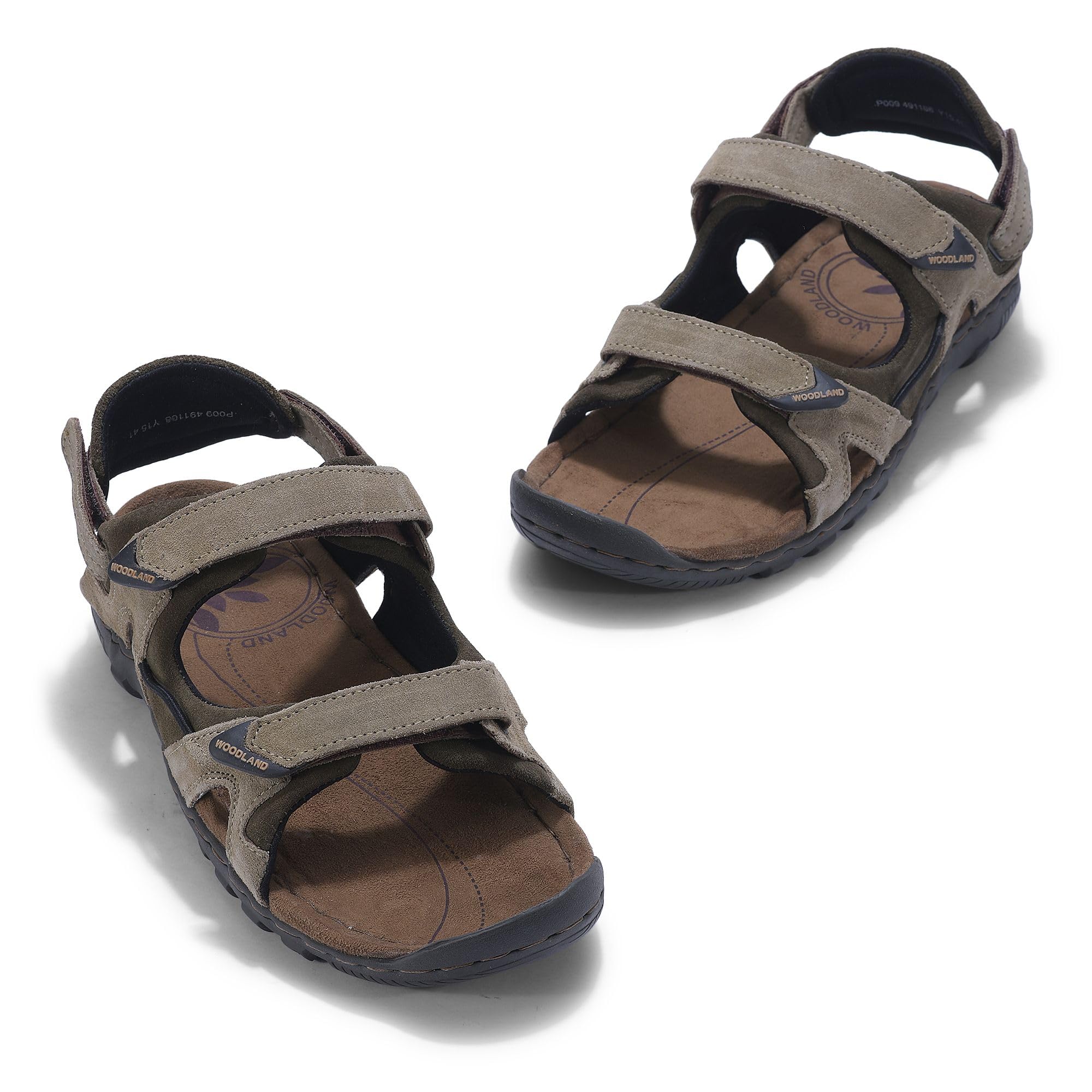 Woodland Men's Khaki Sandal - Image 2