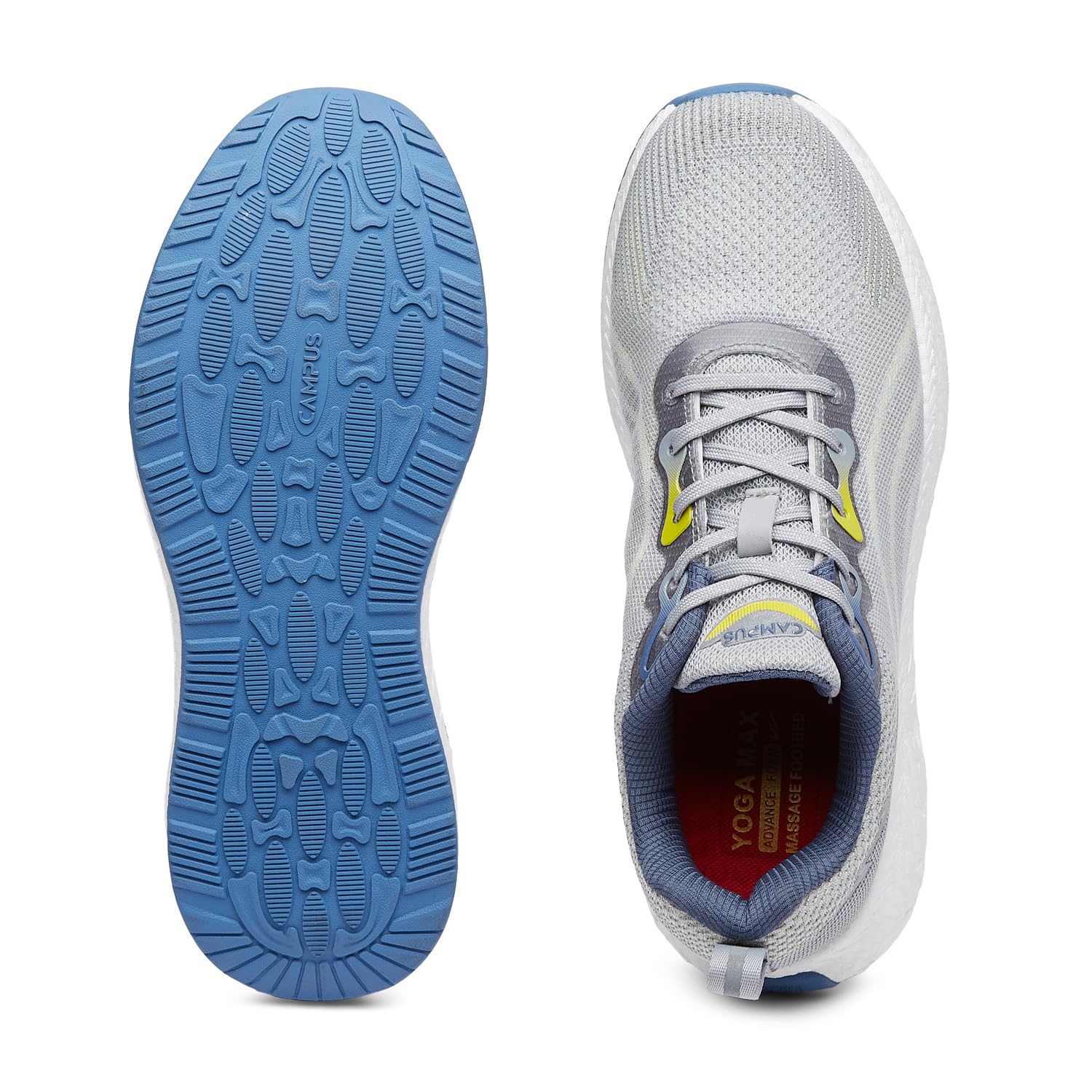 Campus Hype PRO Running Shoes for Men - Light Grey - Image 5