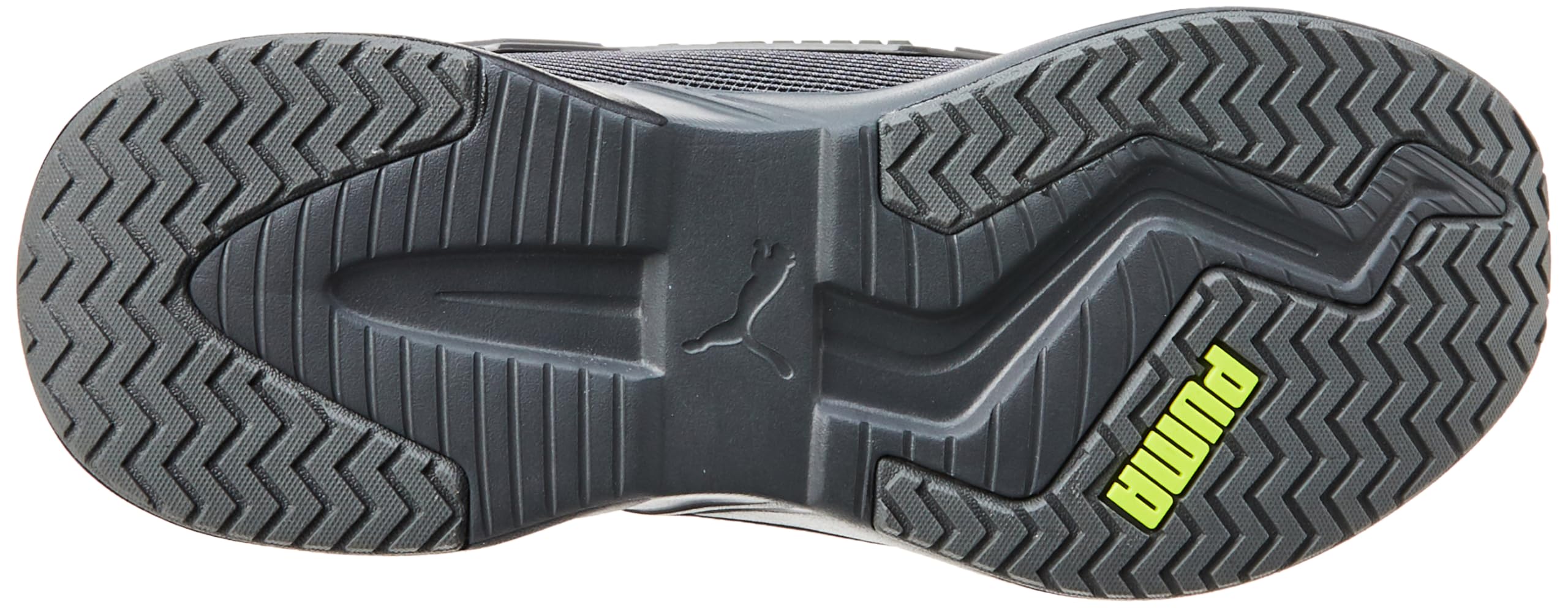 Puma Retaliate 3 Unwavered Black-Cool Dark Gray-Yellow Alert Running Shoe - Image 3