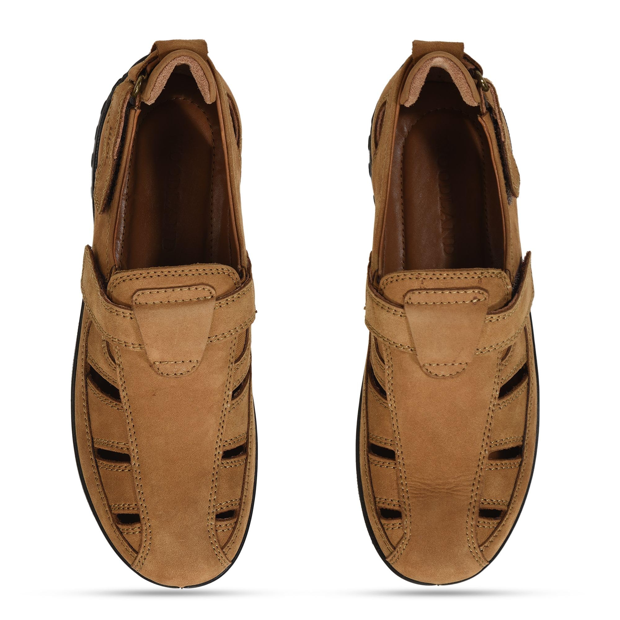 Woodland Men's Sandal - Camel - Image 3