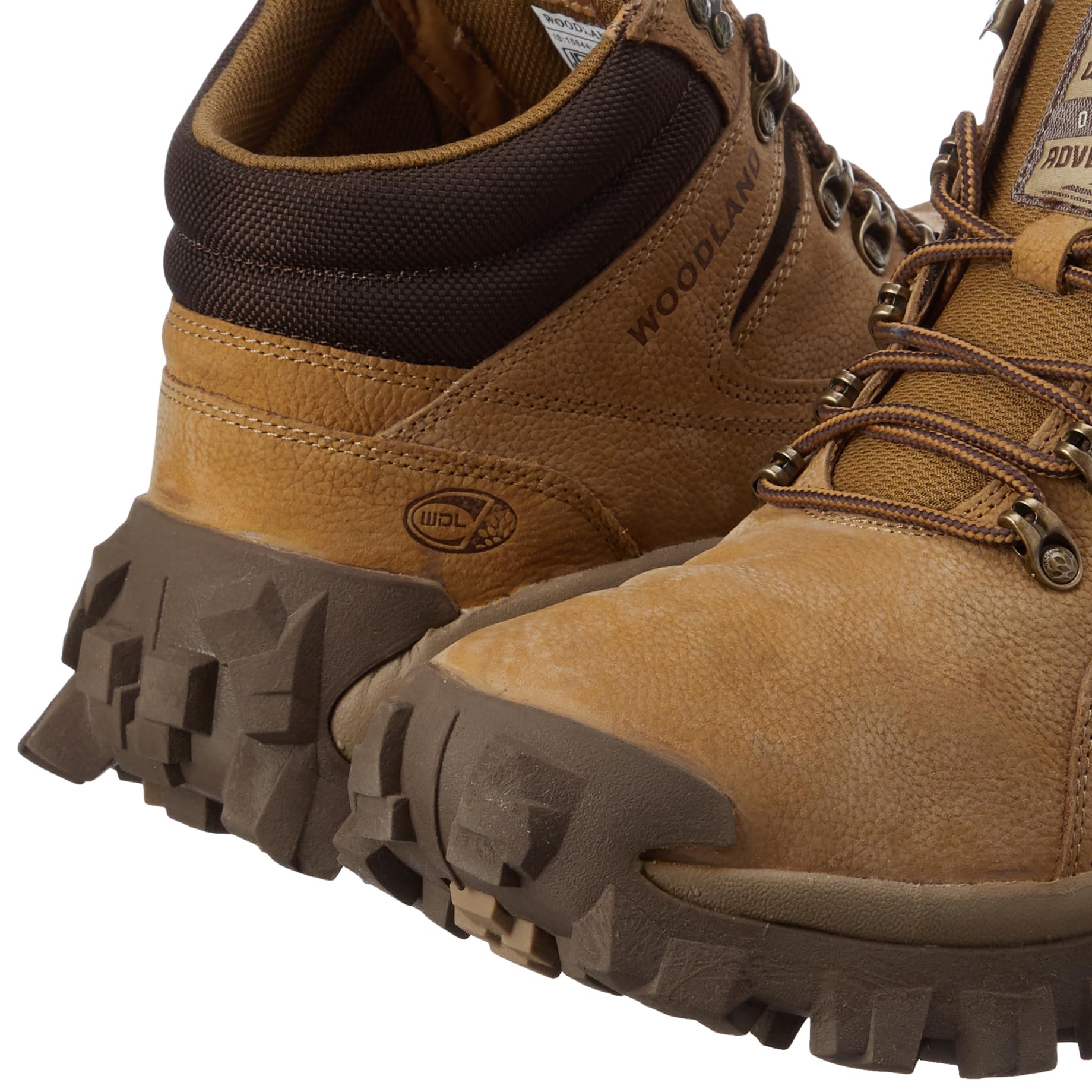 Woodland Men's Camel NUBUK Boots - Image 3