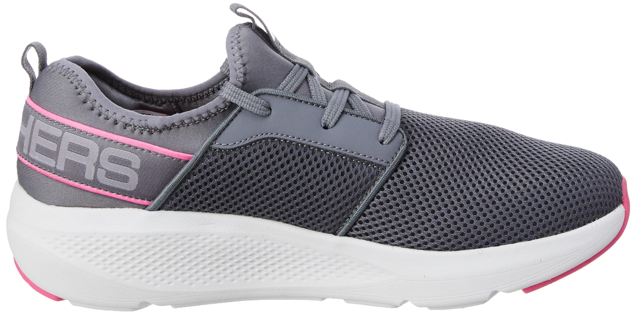 Skechers Women's GO Run ELEVATE - Gray/Pink - Image 4