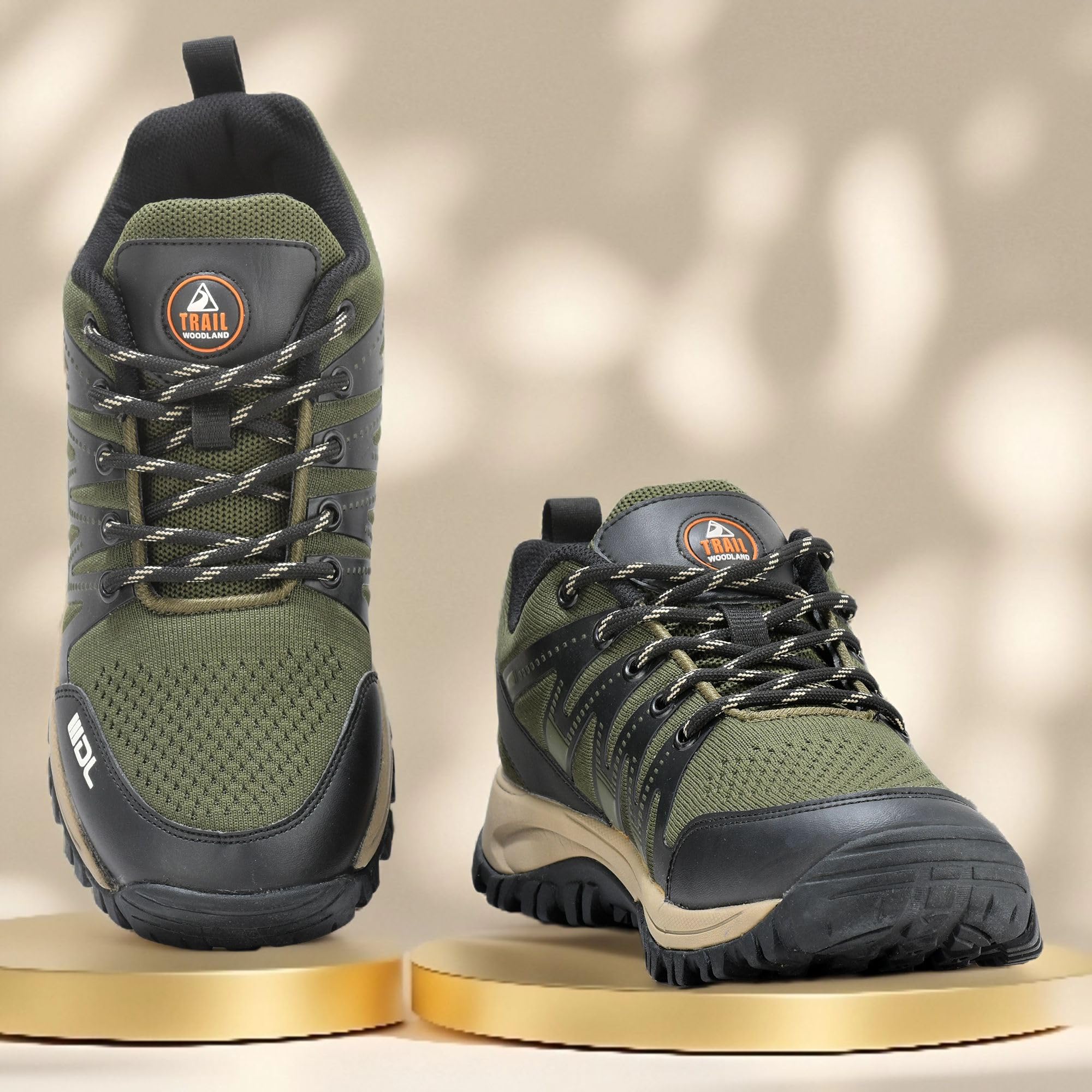 Woodland Men's Olive Green Casual Shoes - Image 3