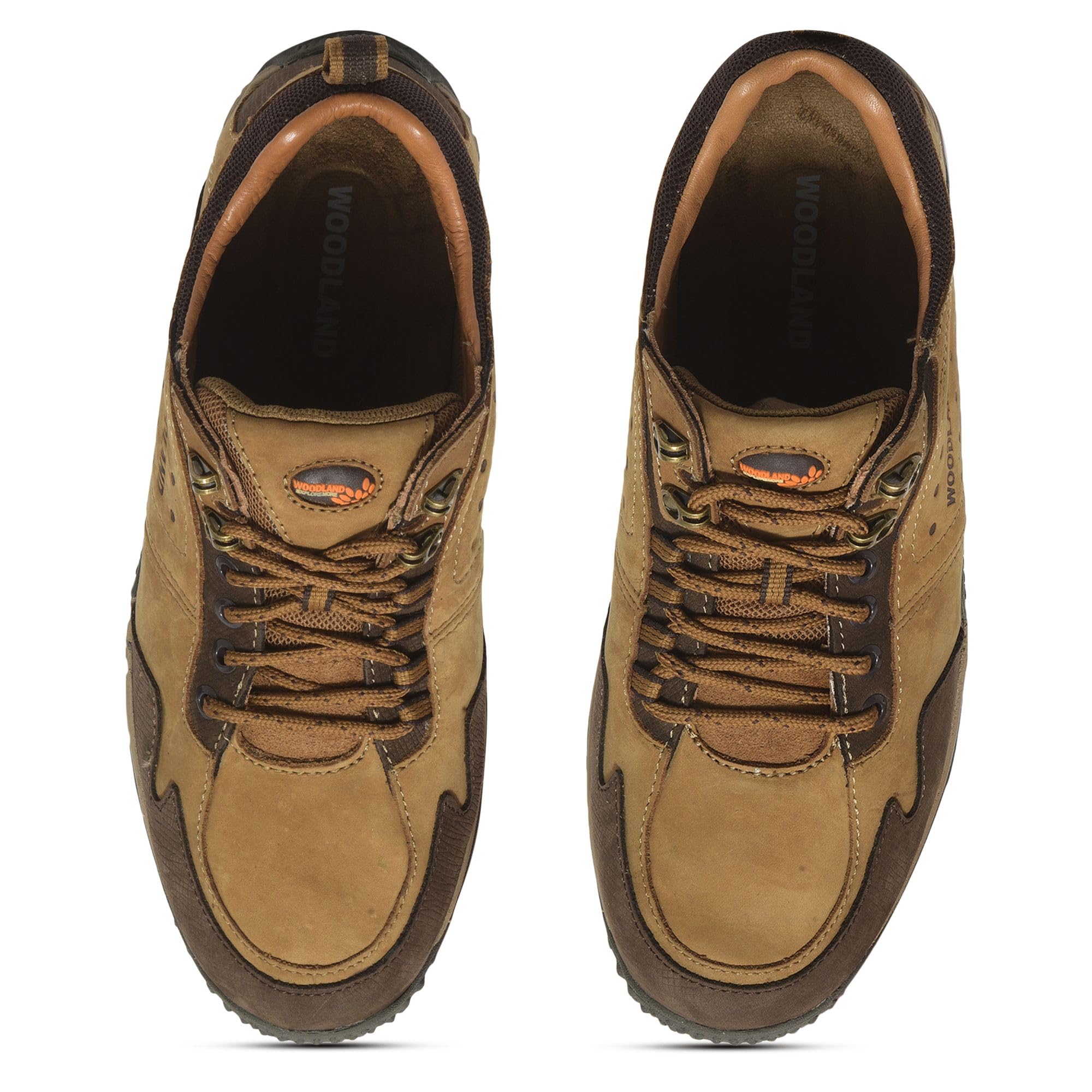 Woodland Men's Camel Leather Loafers - Image 4